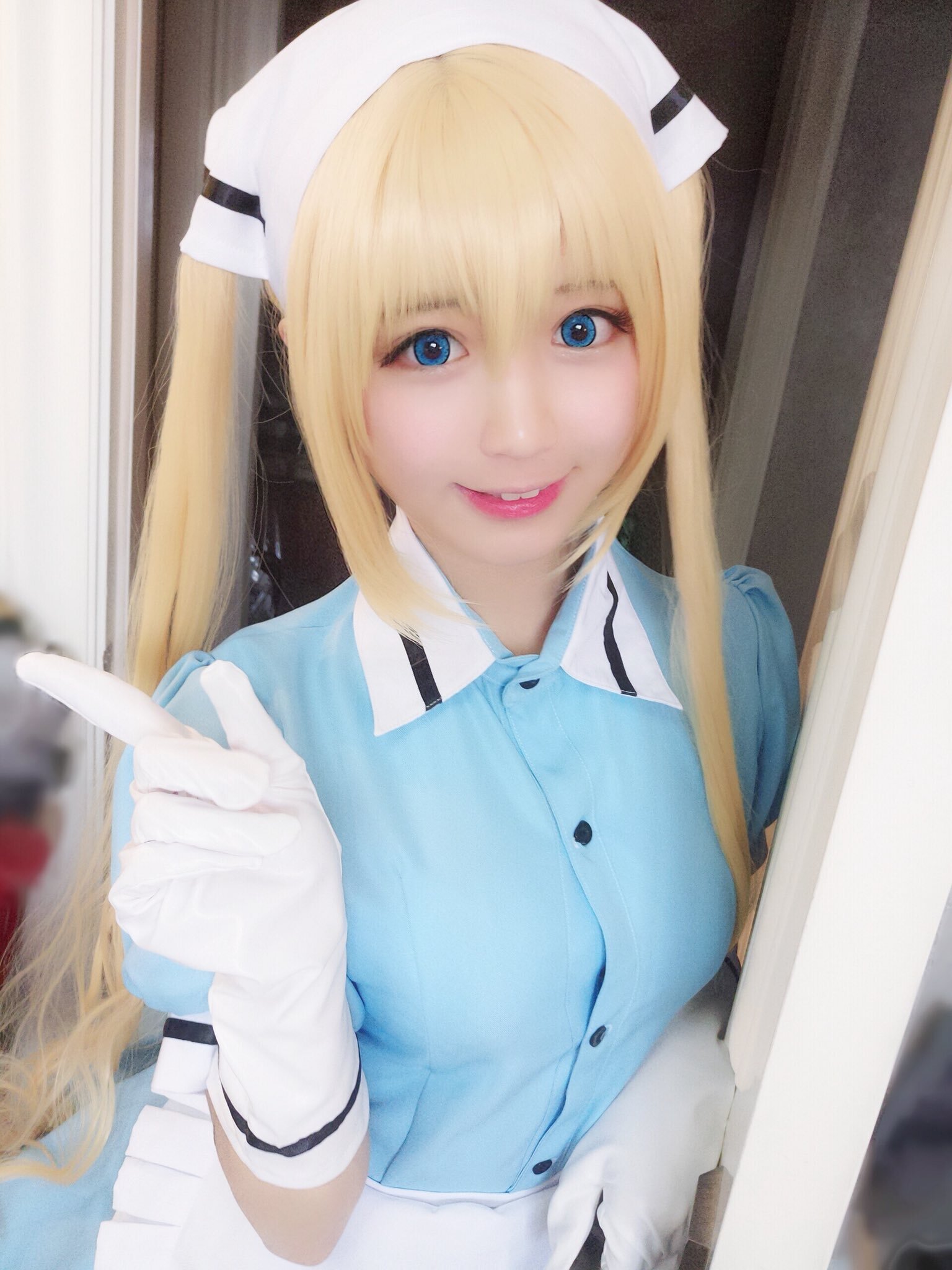 二次元妹子吧，可爱的 realyami-twitter6