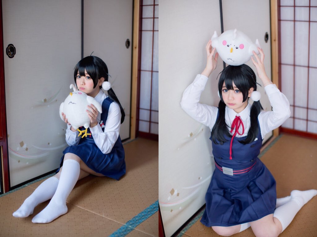 二次元妹子吧，可爱的 realyami-twitter6