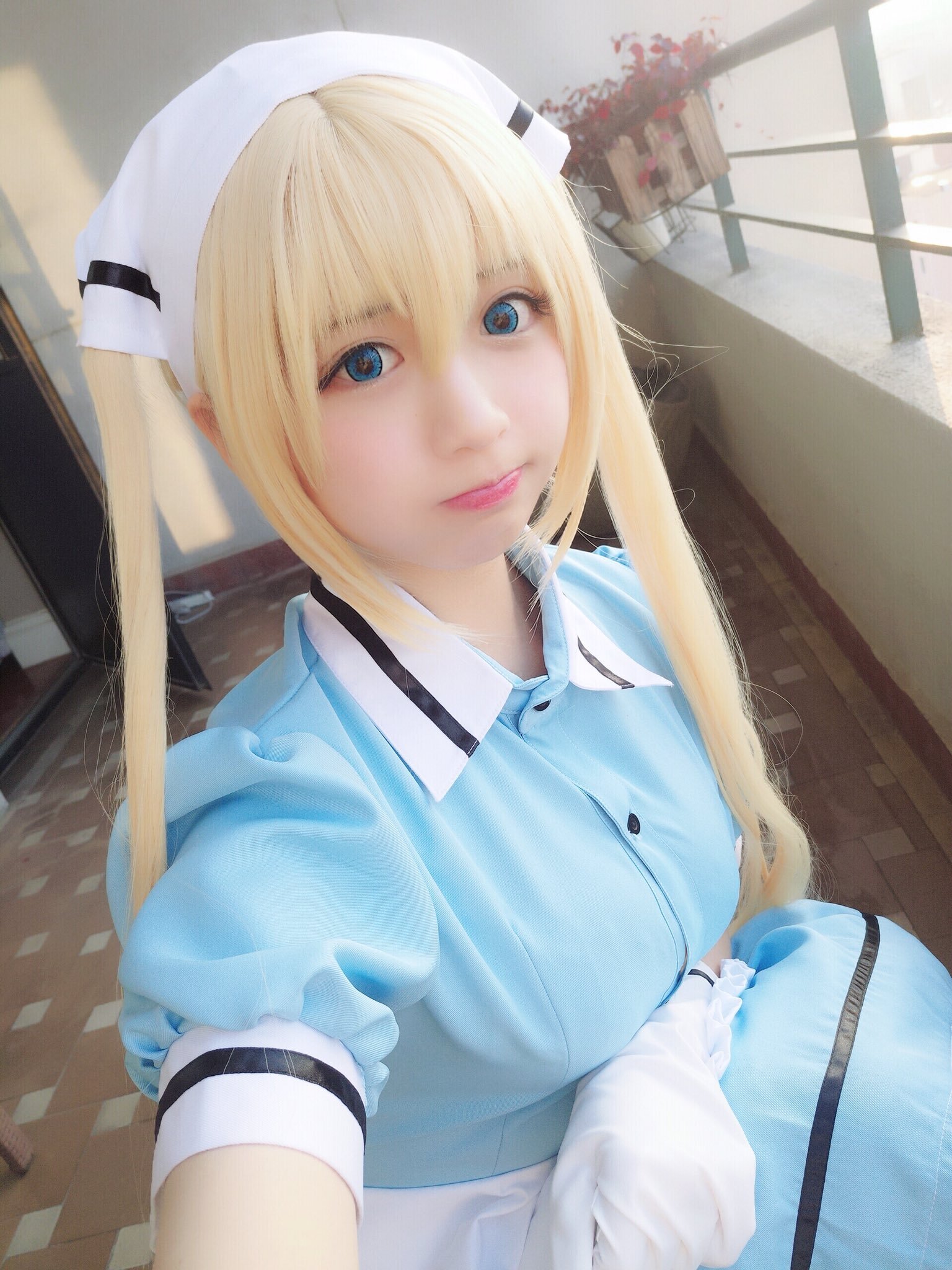 二次元妹子吧，可爱的 realyami-twitter6