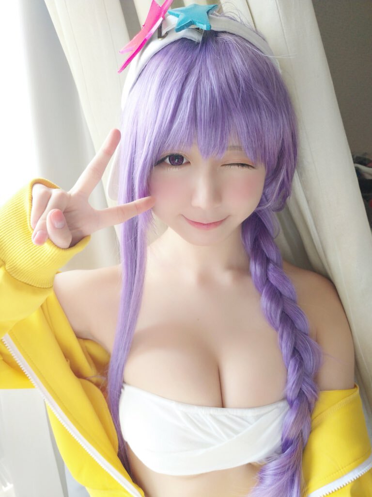 二次元妹子吧，可爱的 realyami-twitter1