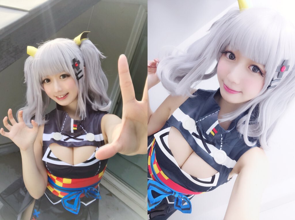 二次元妹子吧，可爱的 realyami-twitter1