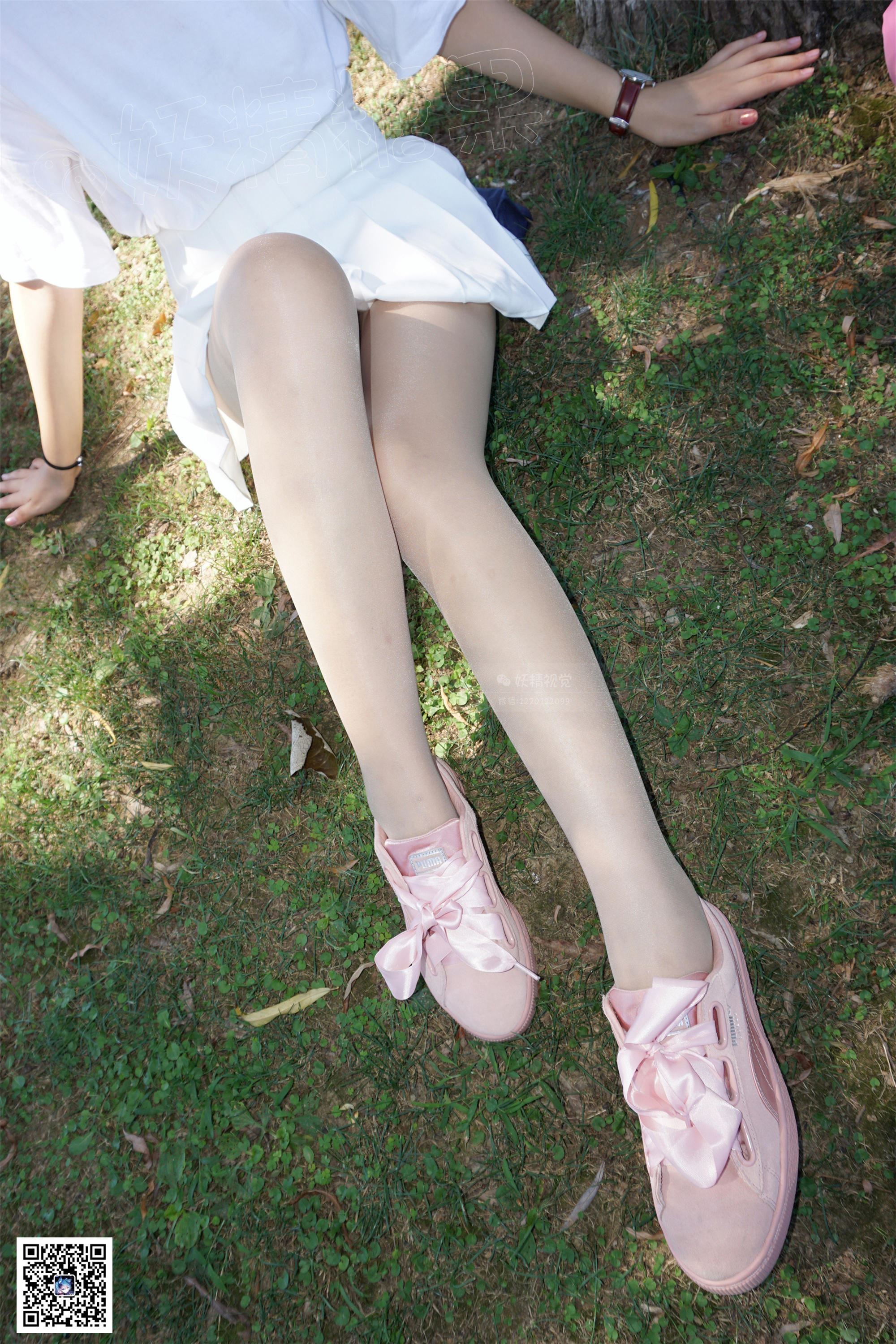 妖精视觉 NO.097 苏苏 “蝴蝶裆”丝袜笔记