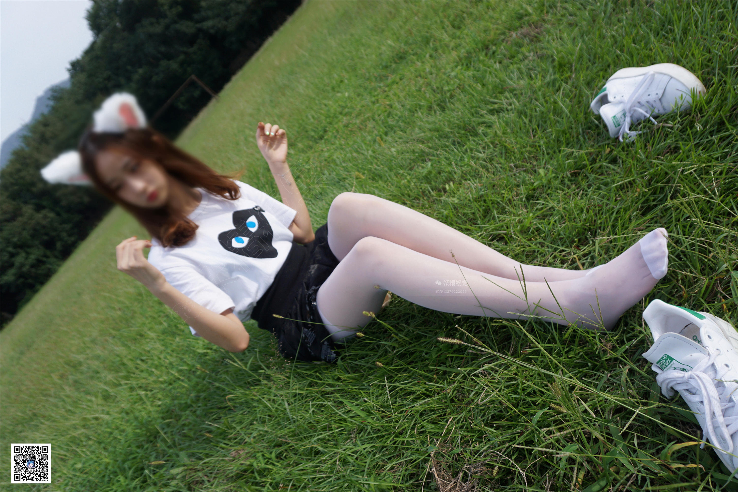 妖精视觉 NO.098 粥粥 狐狸师妹的白丝袜