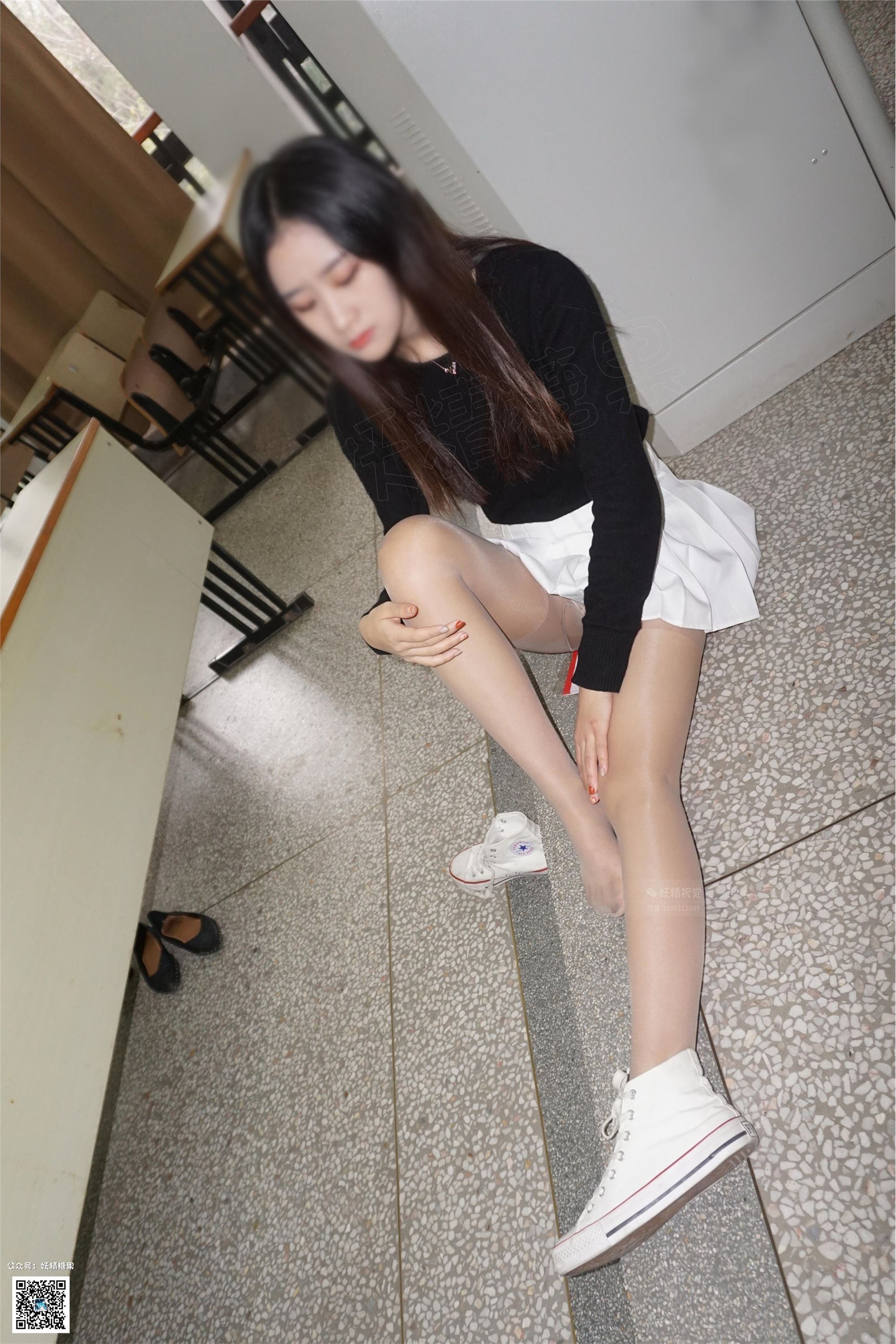 妖精视觉 小茶“卡布奇诺”深肤色丝袜