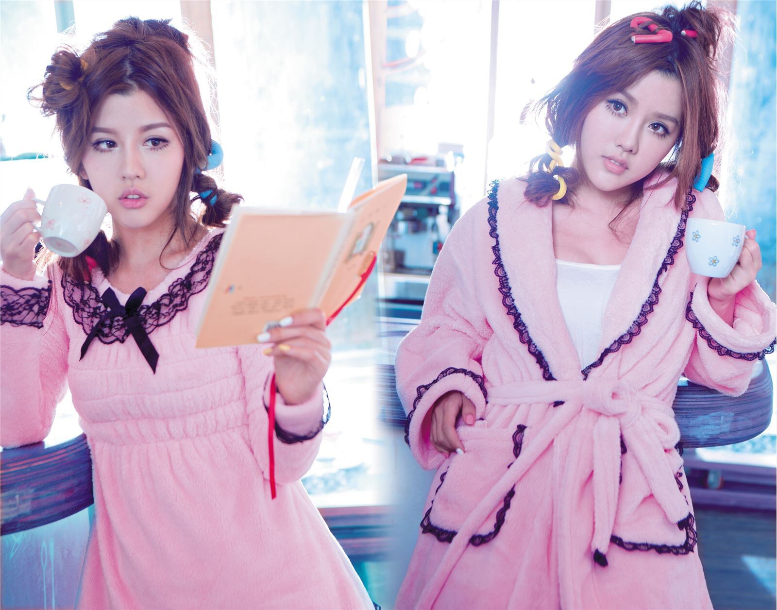 性感可爱的“白”氏双胞胎女子演唱组合BY2 - Miko (白纬芬) & Yumi(白纬玲) 写真套图