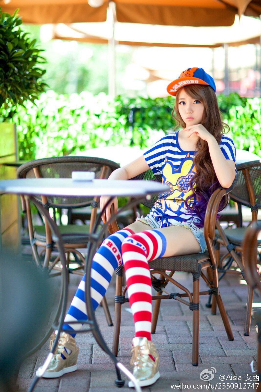 D Cup的ChinaJoy美女模特showgirl 徐嘉乐(艾西Ashley) 微博美图合集第1季 (120P)