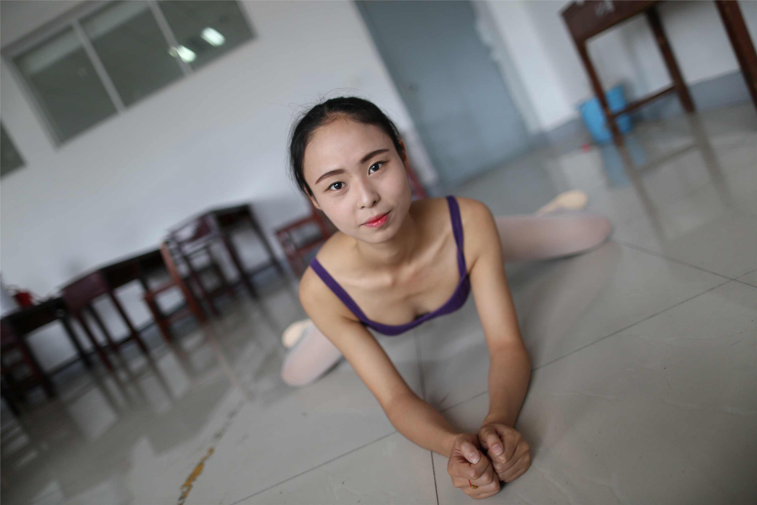 大西瓜美女图片 W018 舞蹈家8-紫色376p2