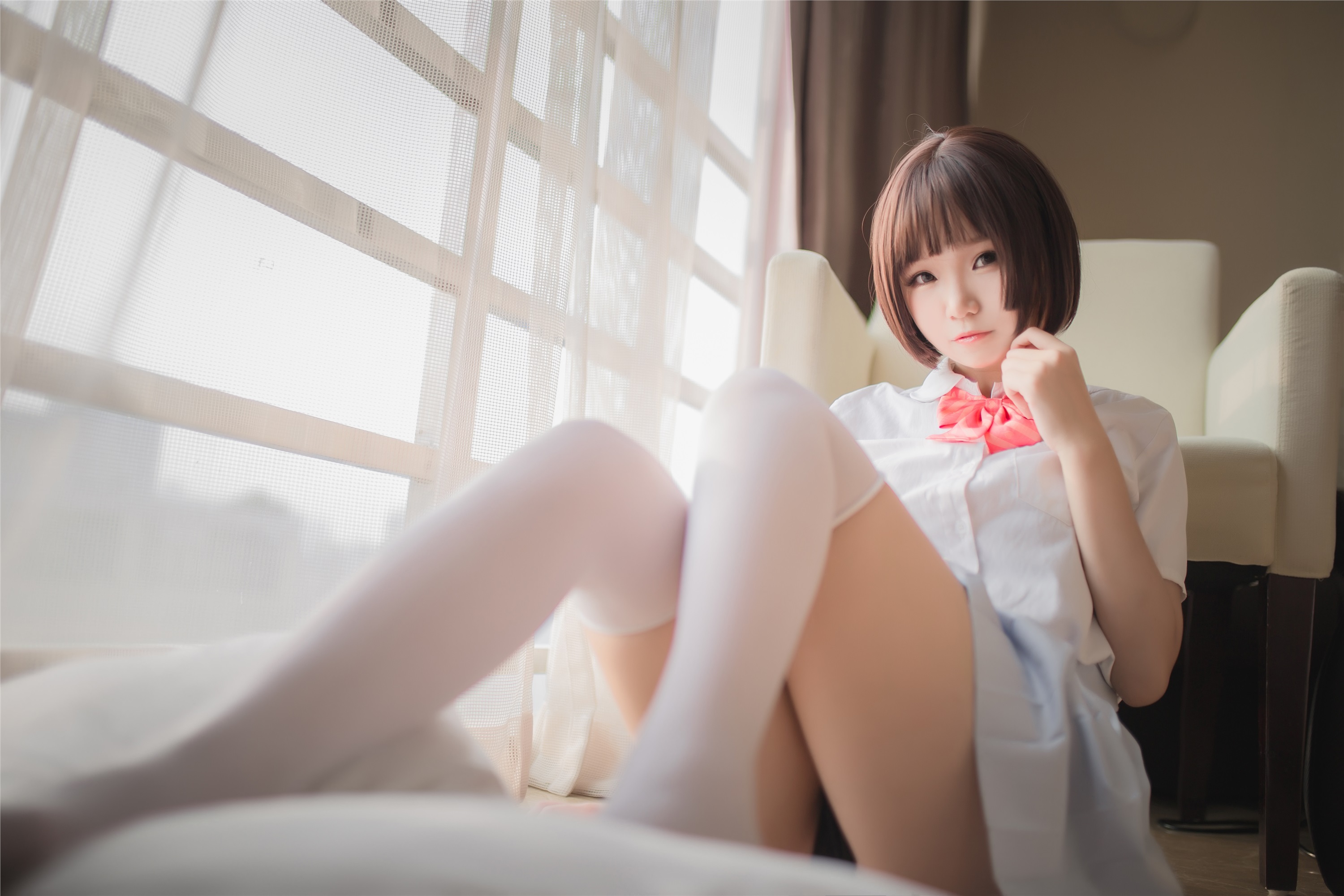 Yoko宅夏Cos  一号写真本  白丝