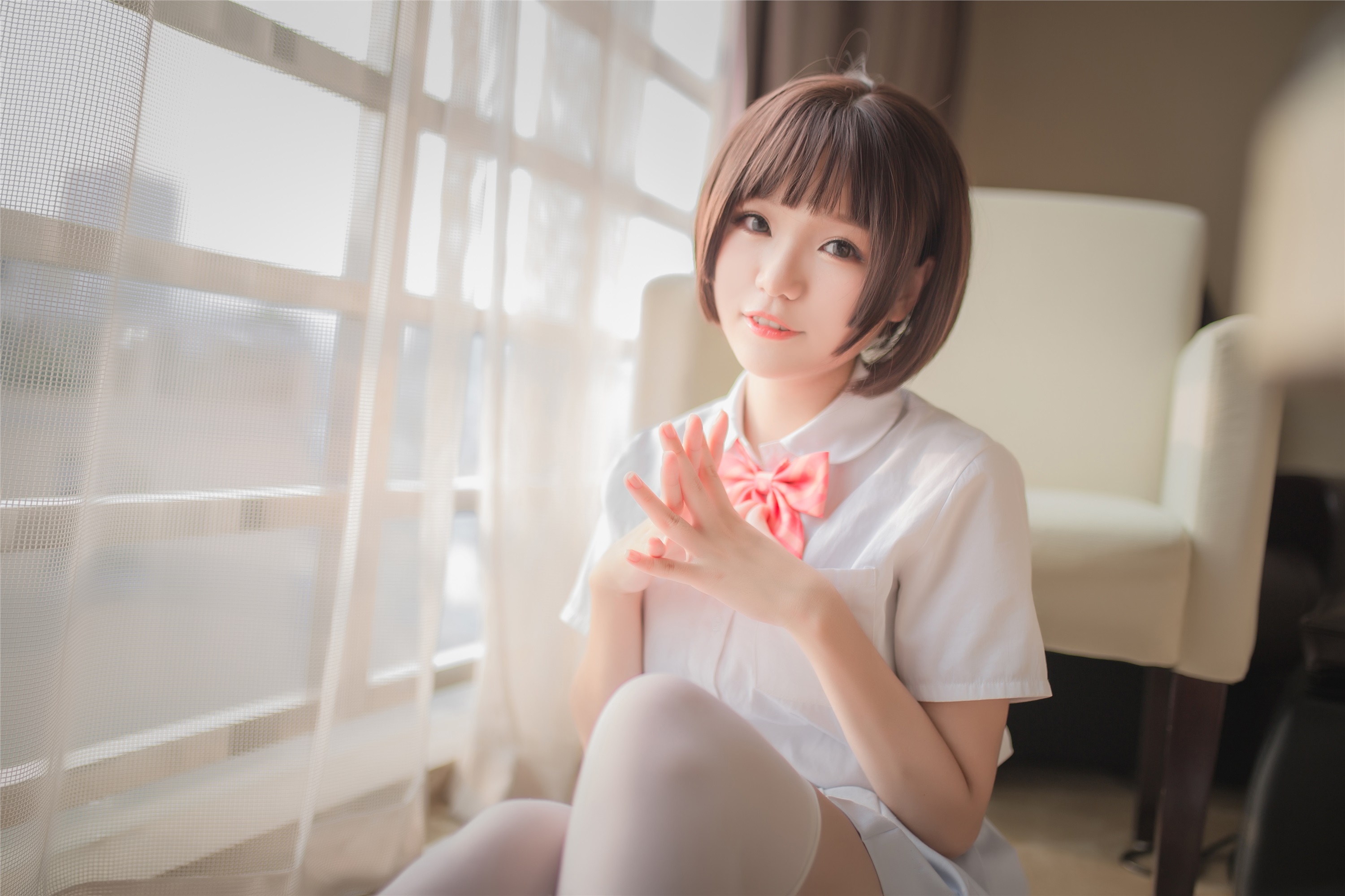 Yoko宅夏Cos  一号写真本  白丝