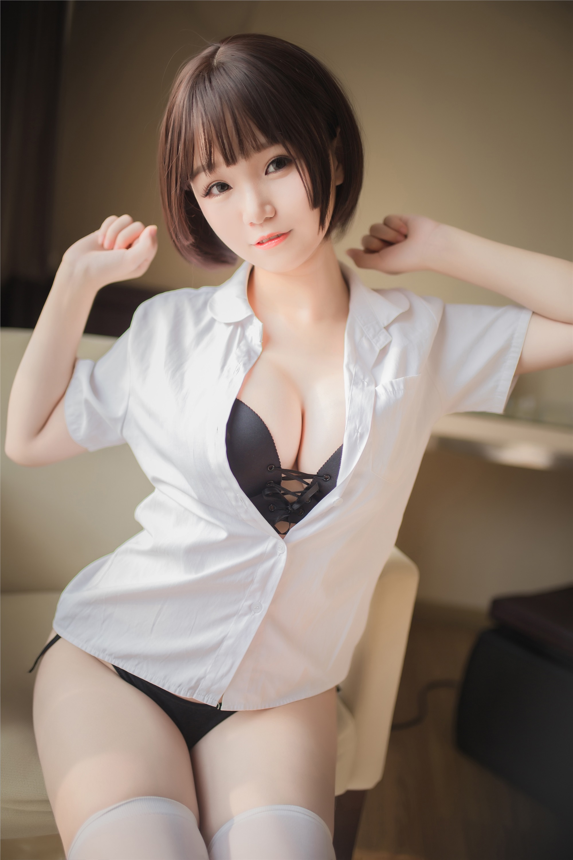 Yoko宅夏Cos  一号写真本  白丝