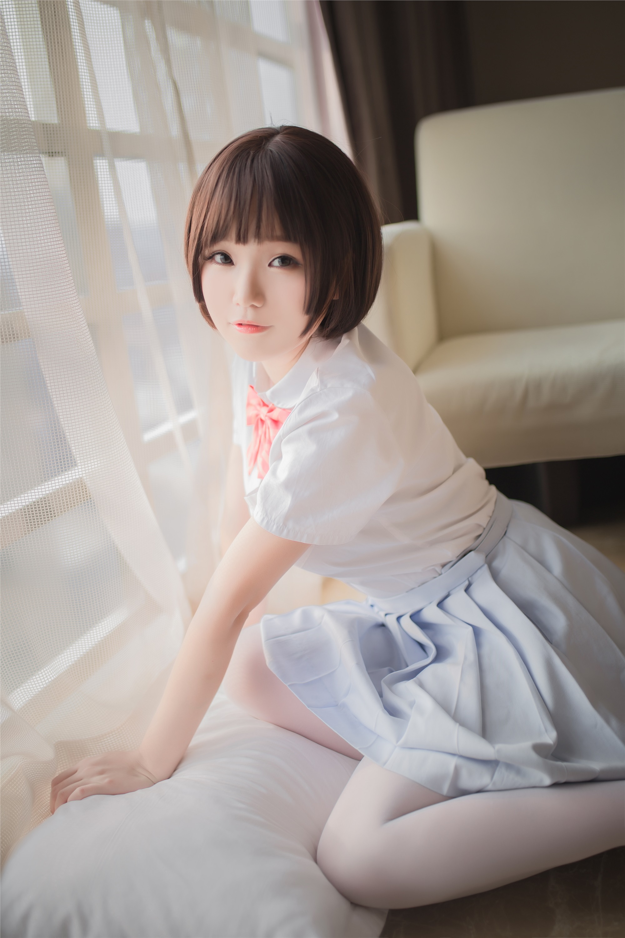 Yoko宅夏Cos  一号写真本  白丝