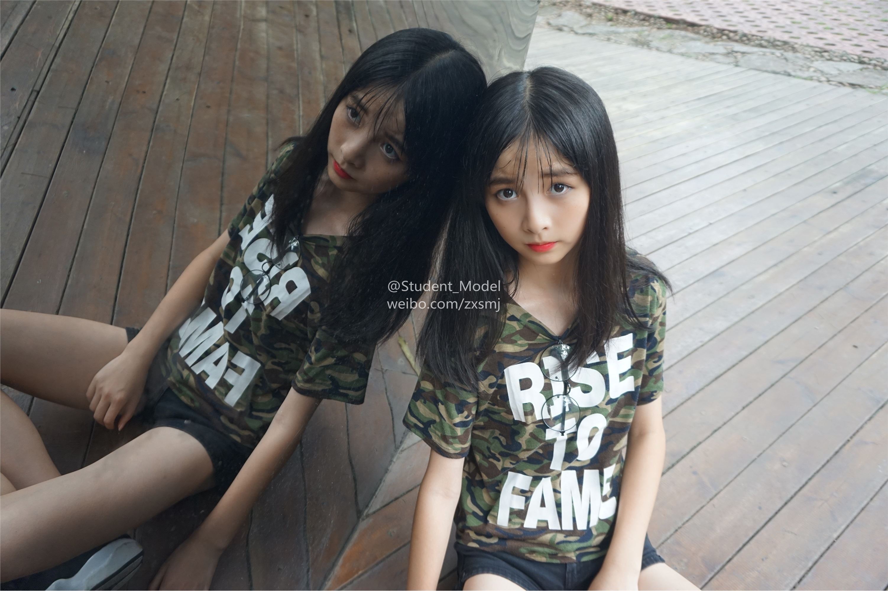 学生模特 套图 小龙猫