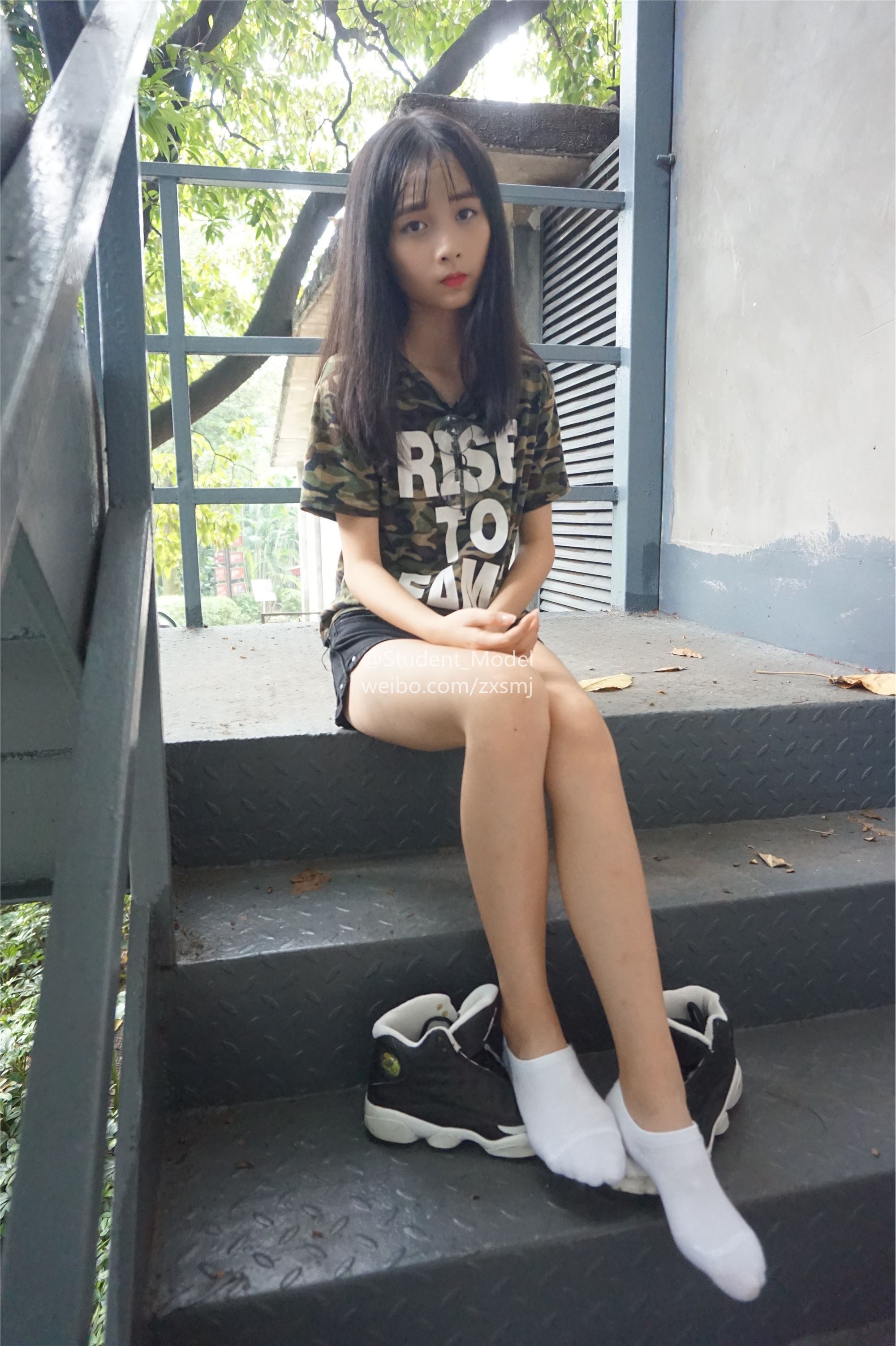 学生模特 套图 小龙猫