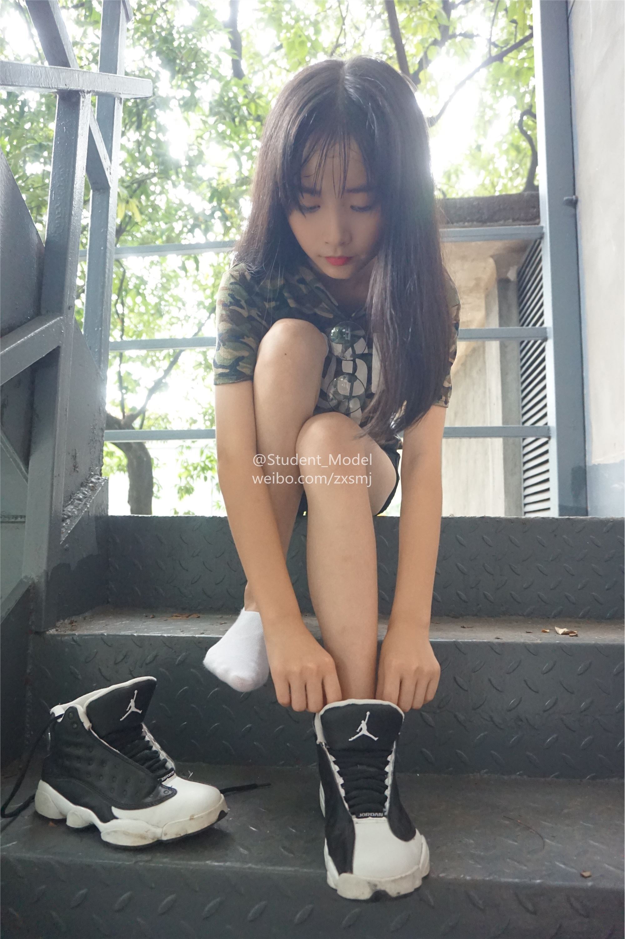 学生模特 套图 小龙猫