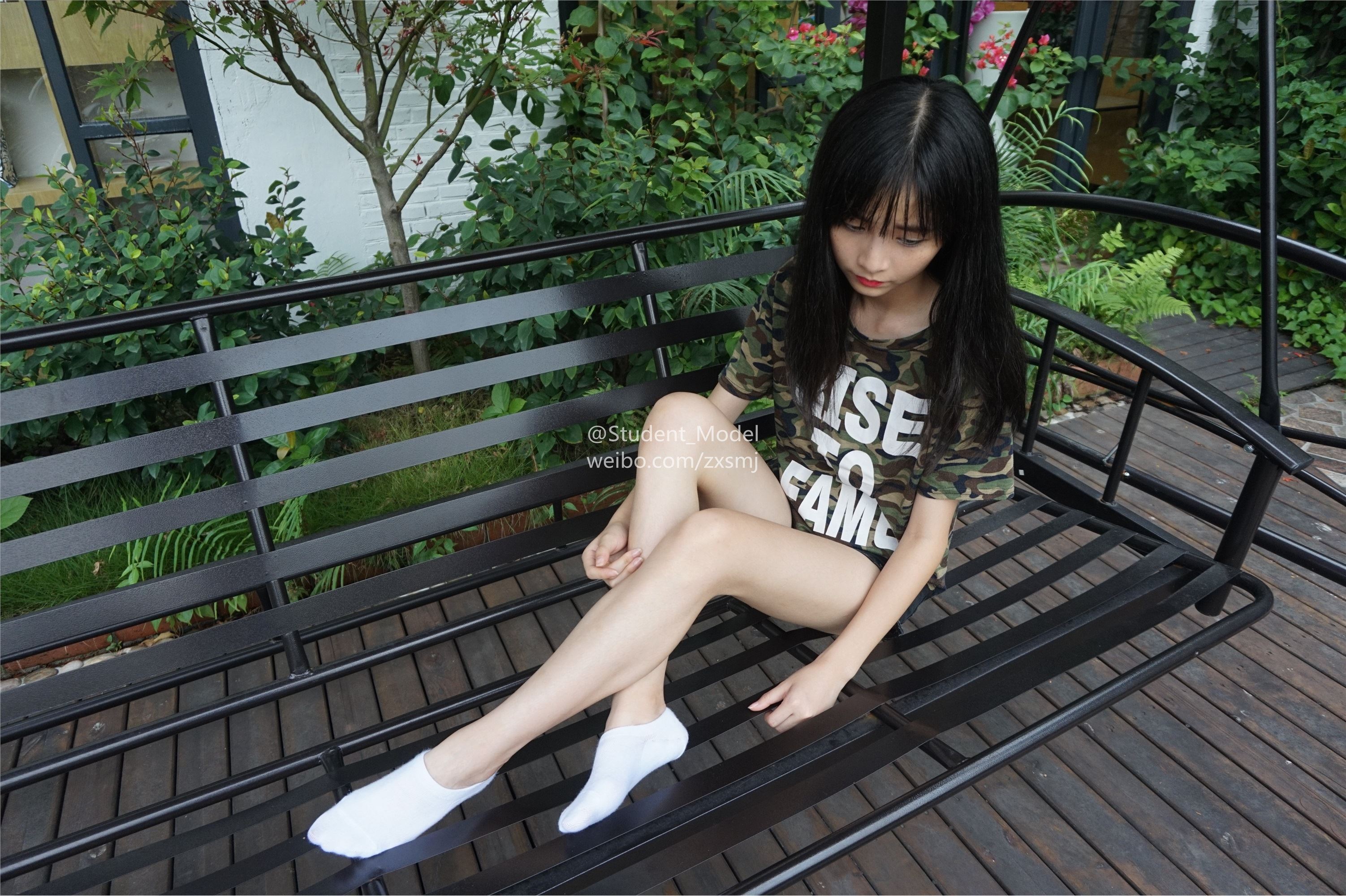 学生模特 套图 小龙猫