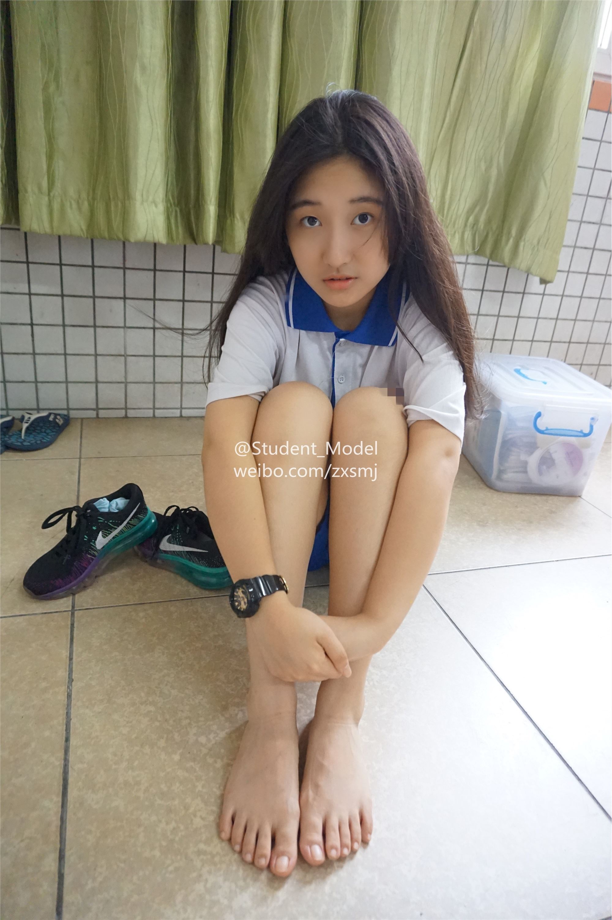 学生模特 套图 小铭