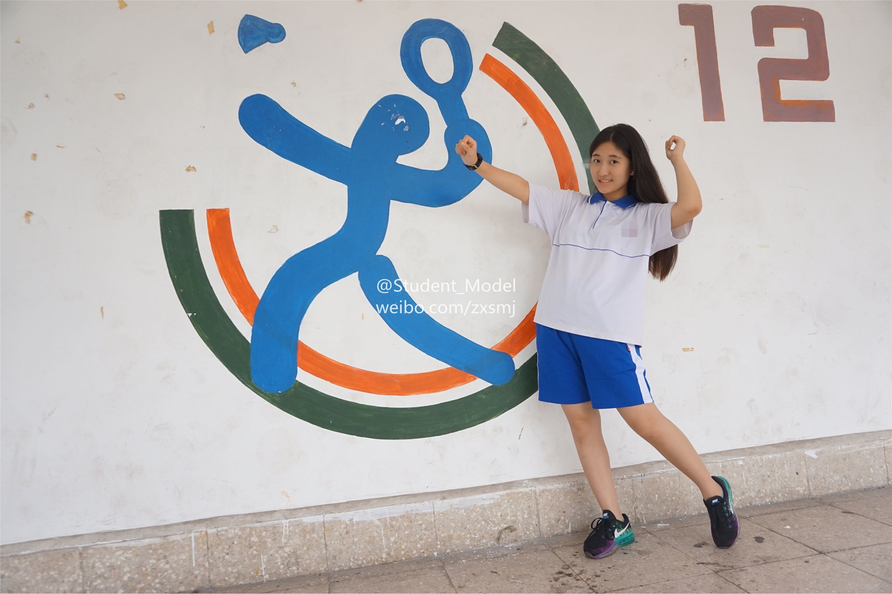 学生模特 套图 小铭