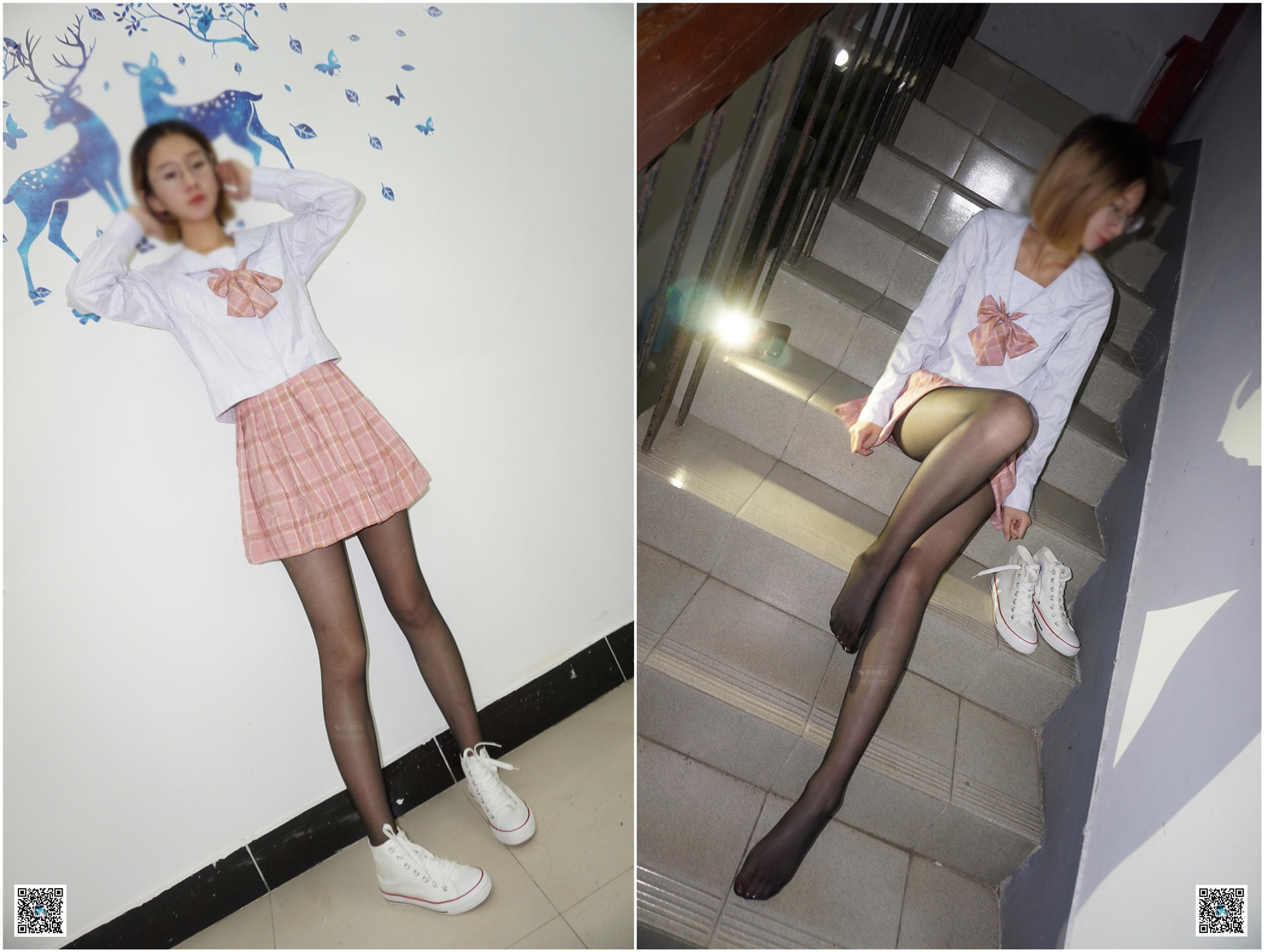 妖精视觉 小璇 超薄比基尼连裤袜