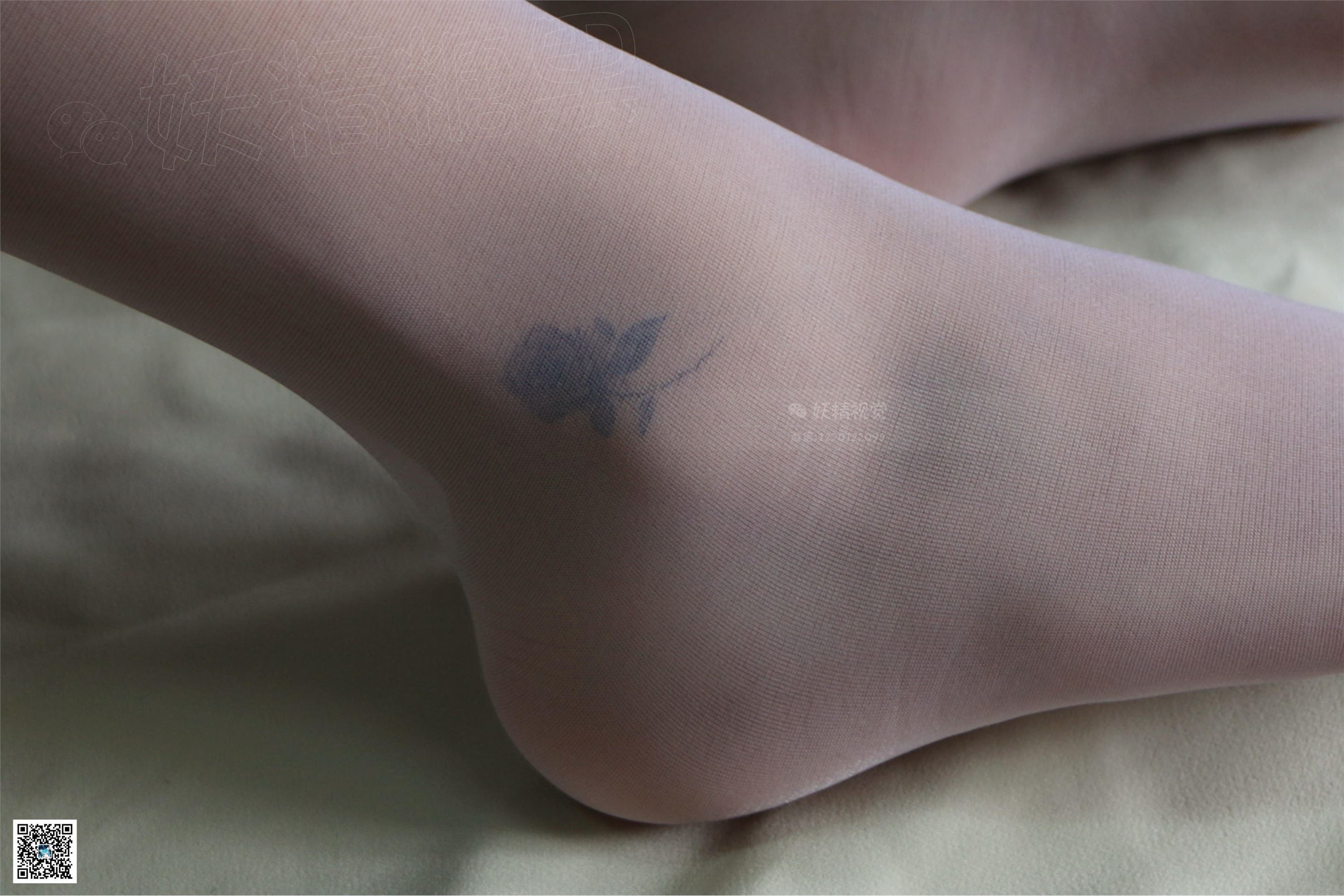 妖精视觉 甜甜 学妹高筒蕾丝袜