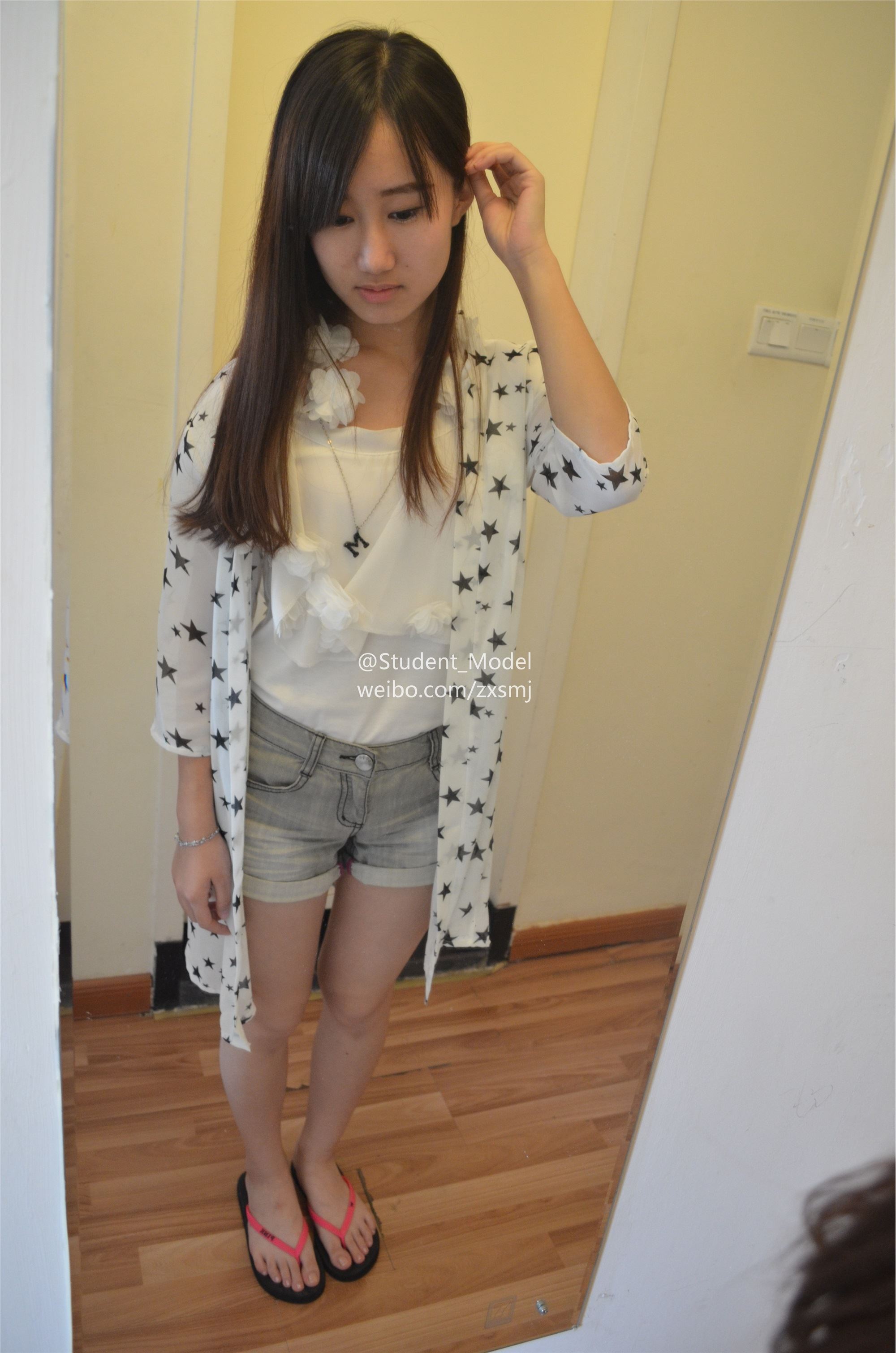 学生模特 套图 心心