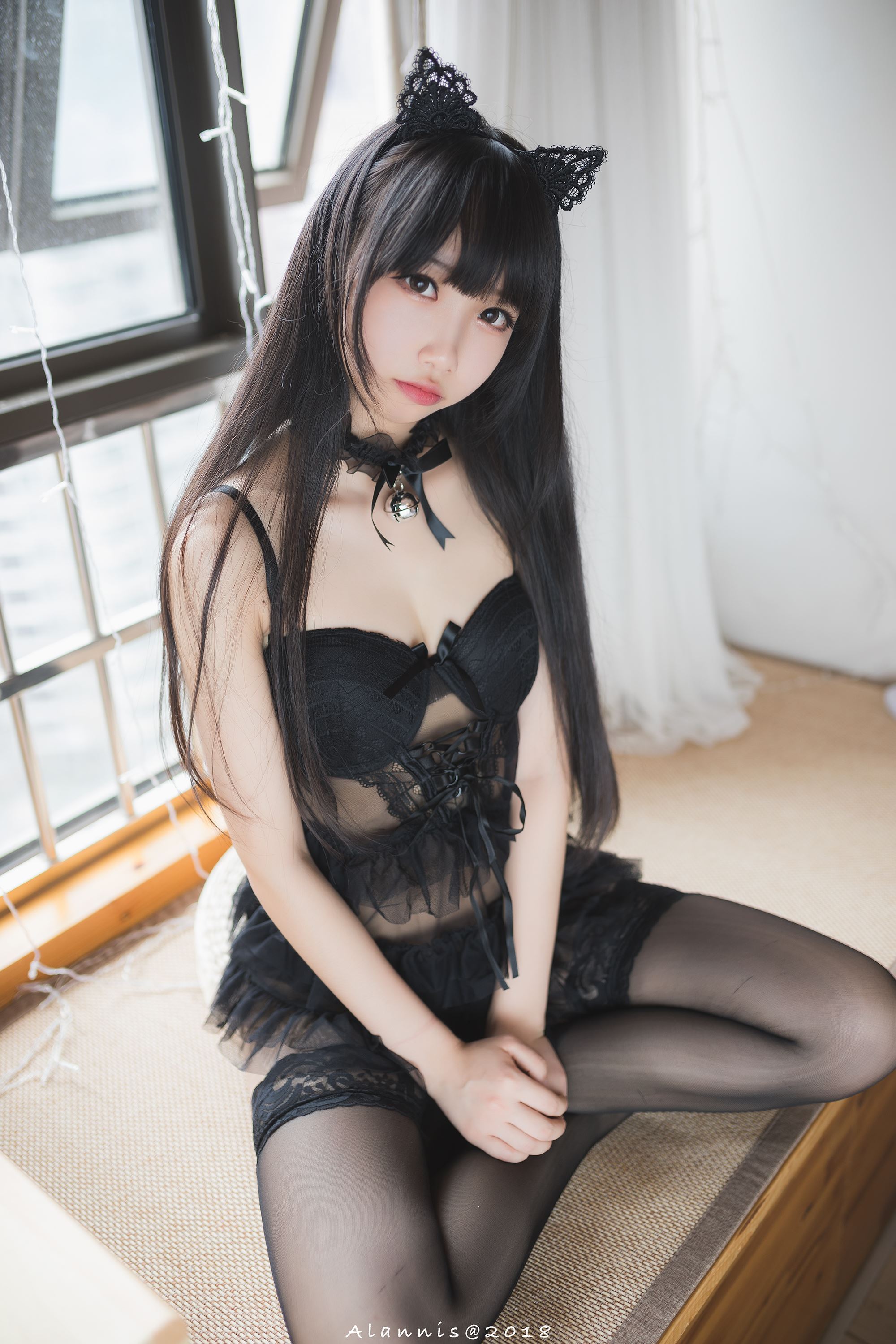 Cos小姐姐雪琪 – 黑猫 图套+视频