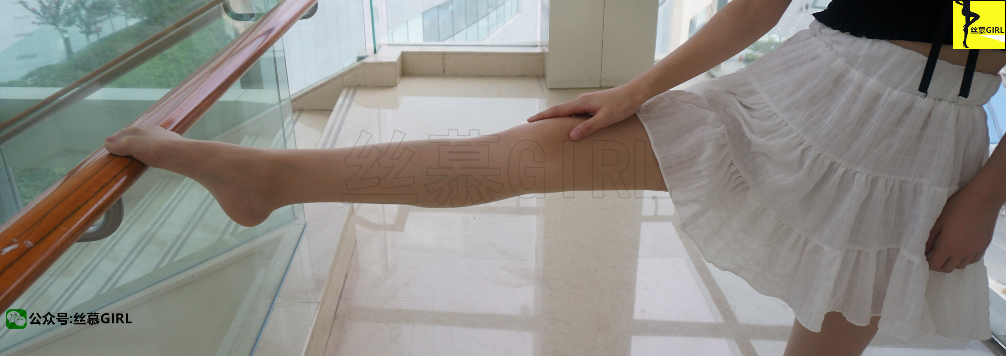 丝慕写真  第002期 模特：秋秋《少女丝心》