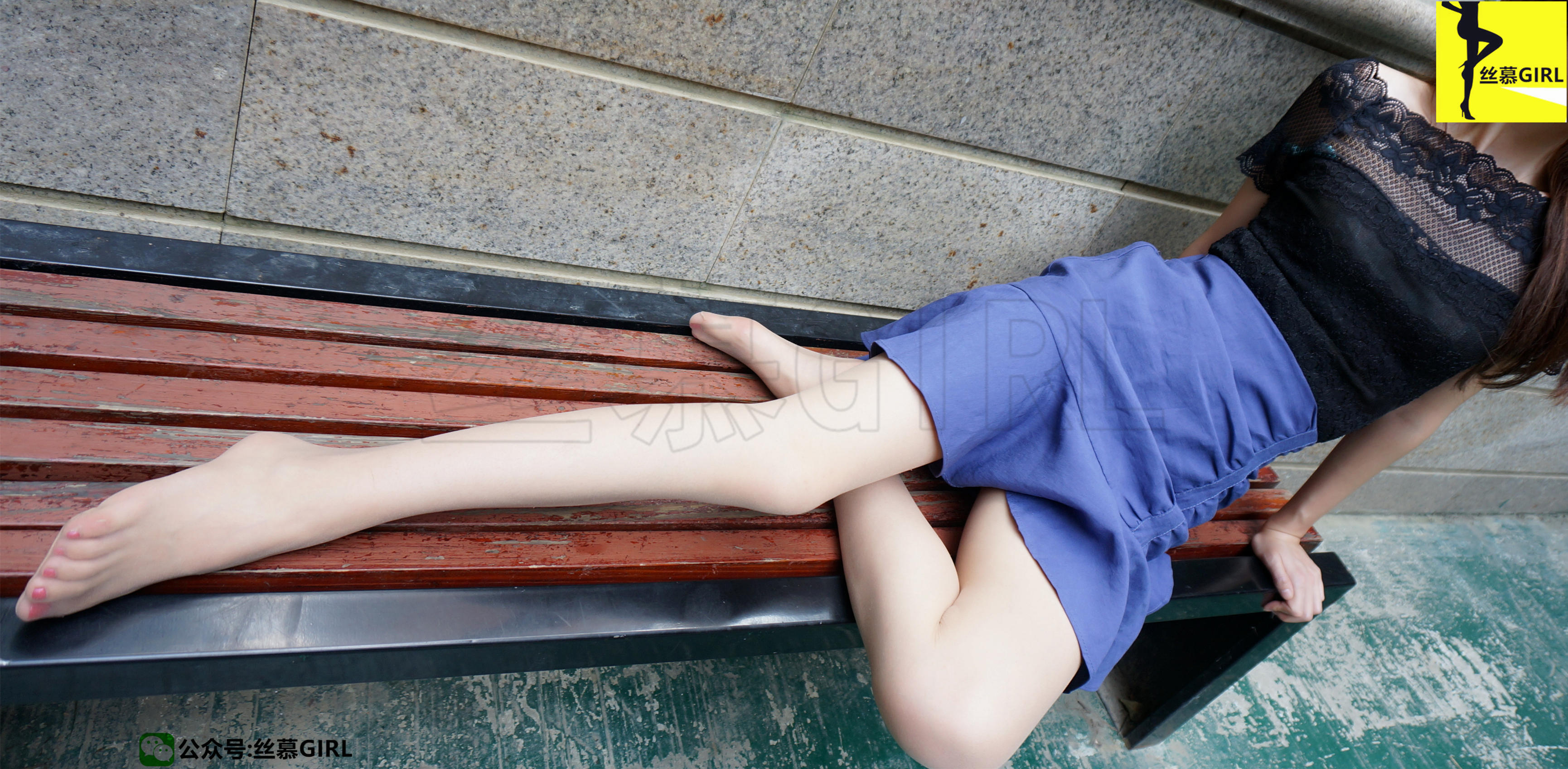 丝慕写真  第001期 模特：秋秋《夏天尾巴上的肉丝》