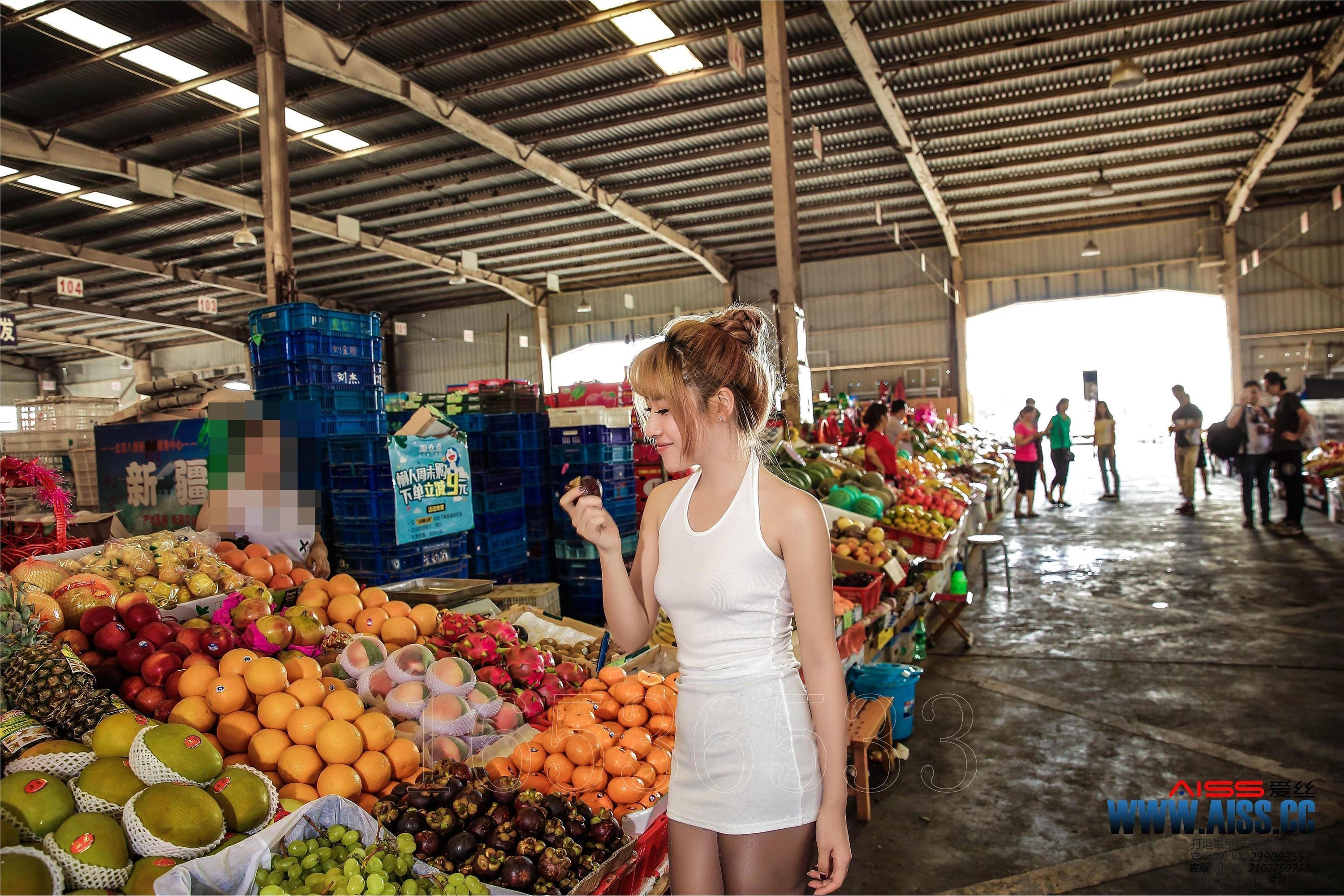 AISS爱丝 2016.04.08 钻石版 F6012《闹市 美丝》