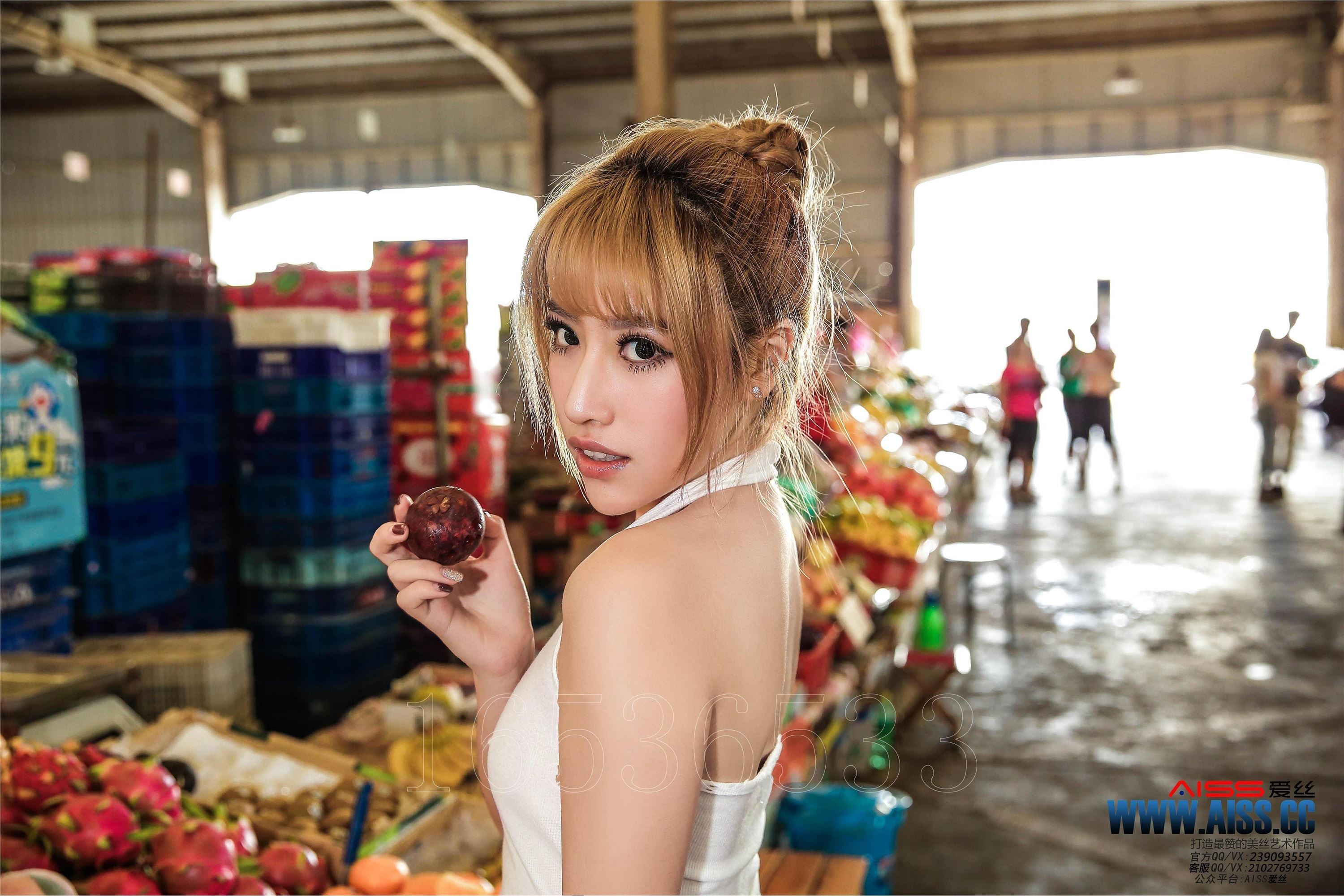 AISS爱丝 2016.04.08 钻石版 F6012《闹市 美丝》