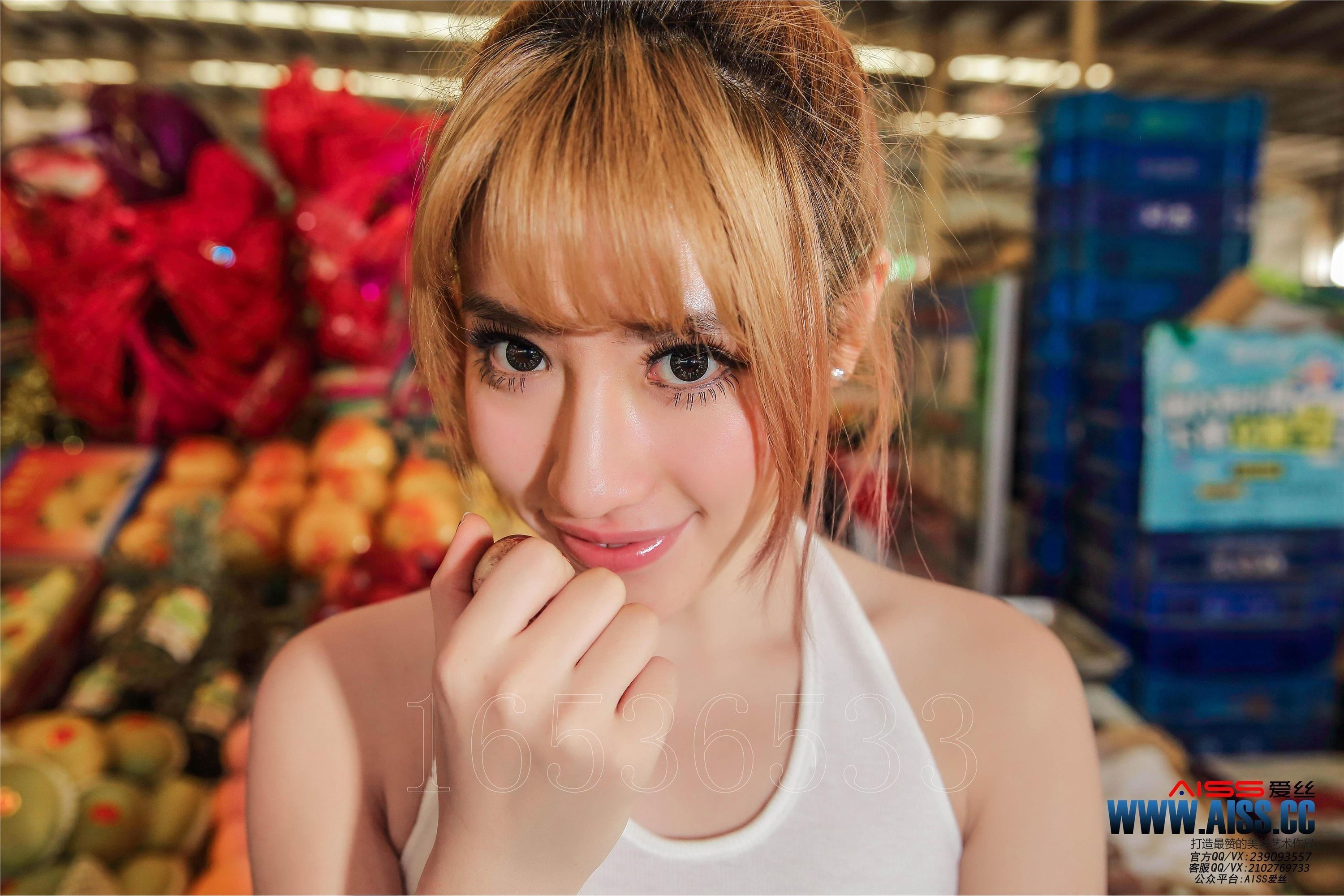 AISS爱丝 2016.04.08 钻石版 F6012《闹市 美丝》