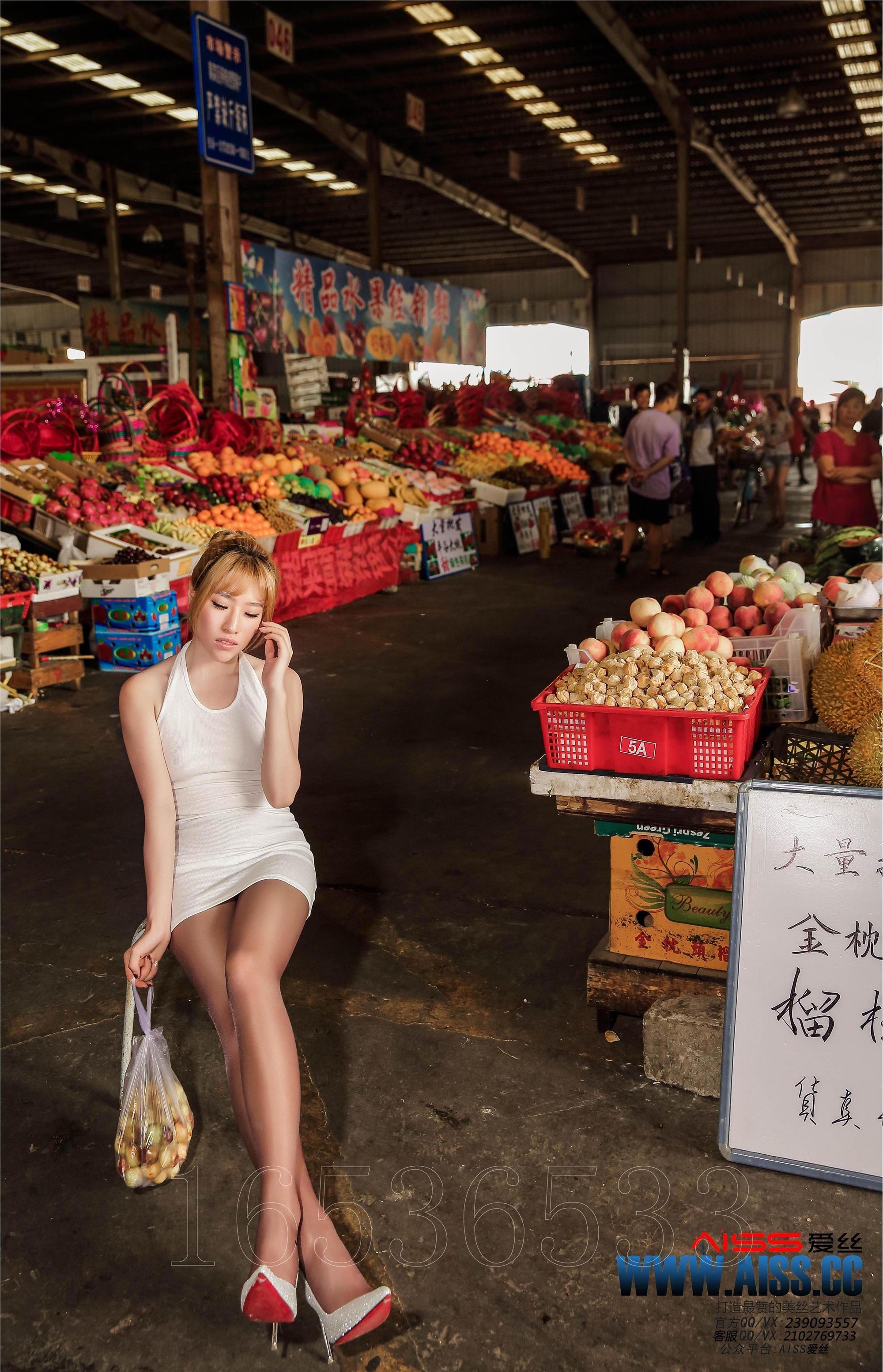 AISS爱丝 2016.04.08 钻石版 F6012《闹市 美丝》