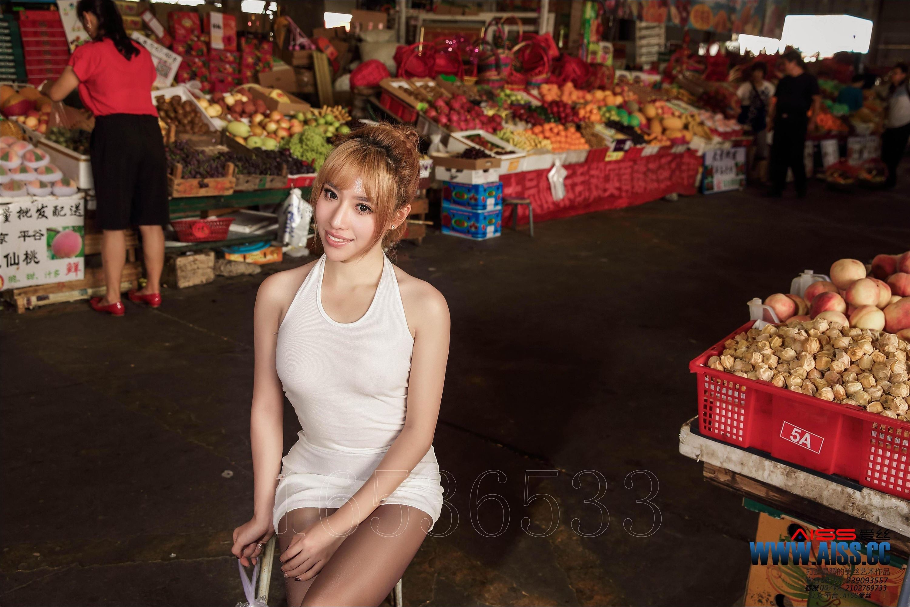 AISS爱丝 2016.04.08 钻石版 F6012《闹市 美丝》