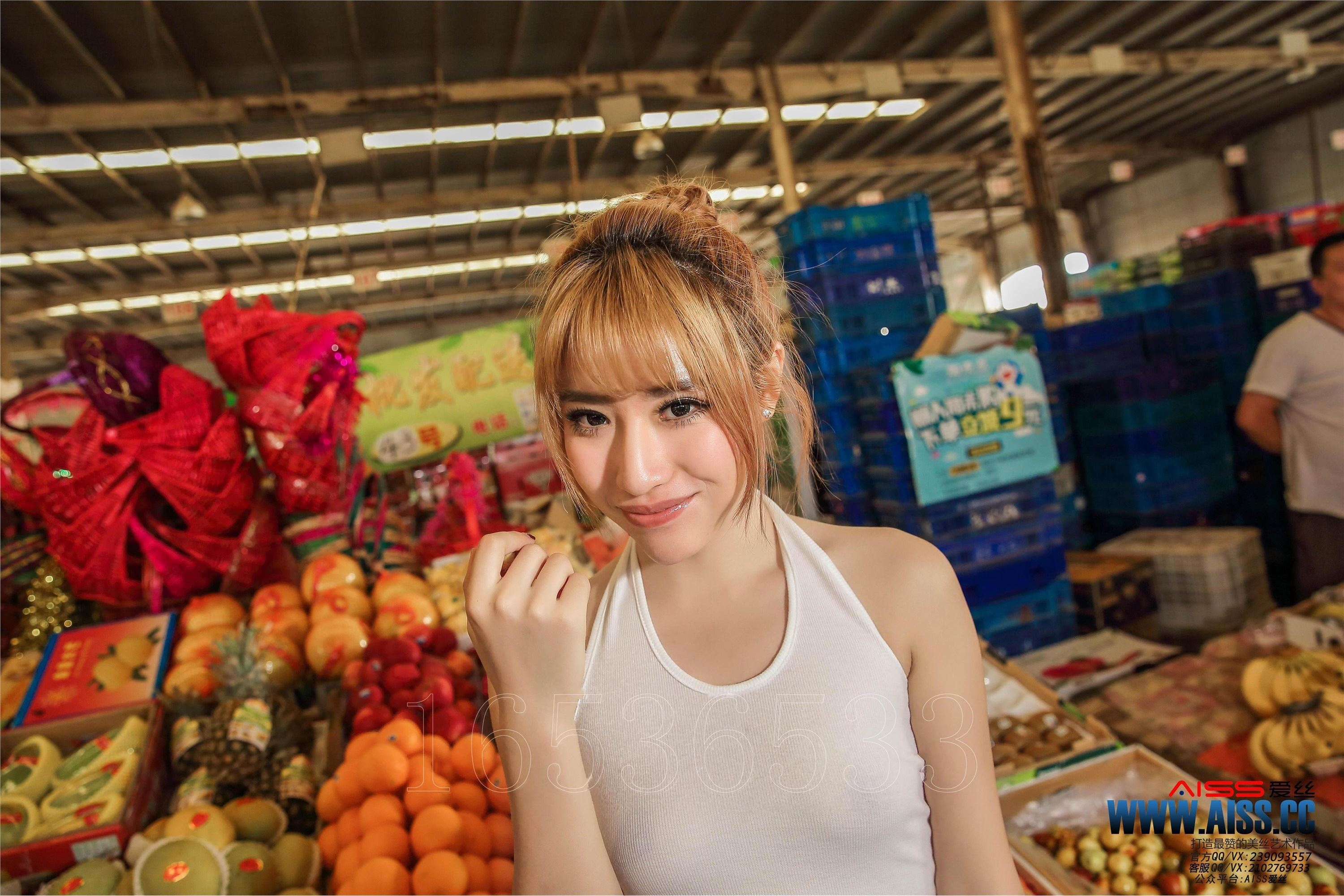 AISS爱丝 2016.04.08 钻石版 F6012《闹市 美丝》