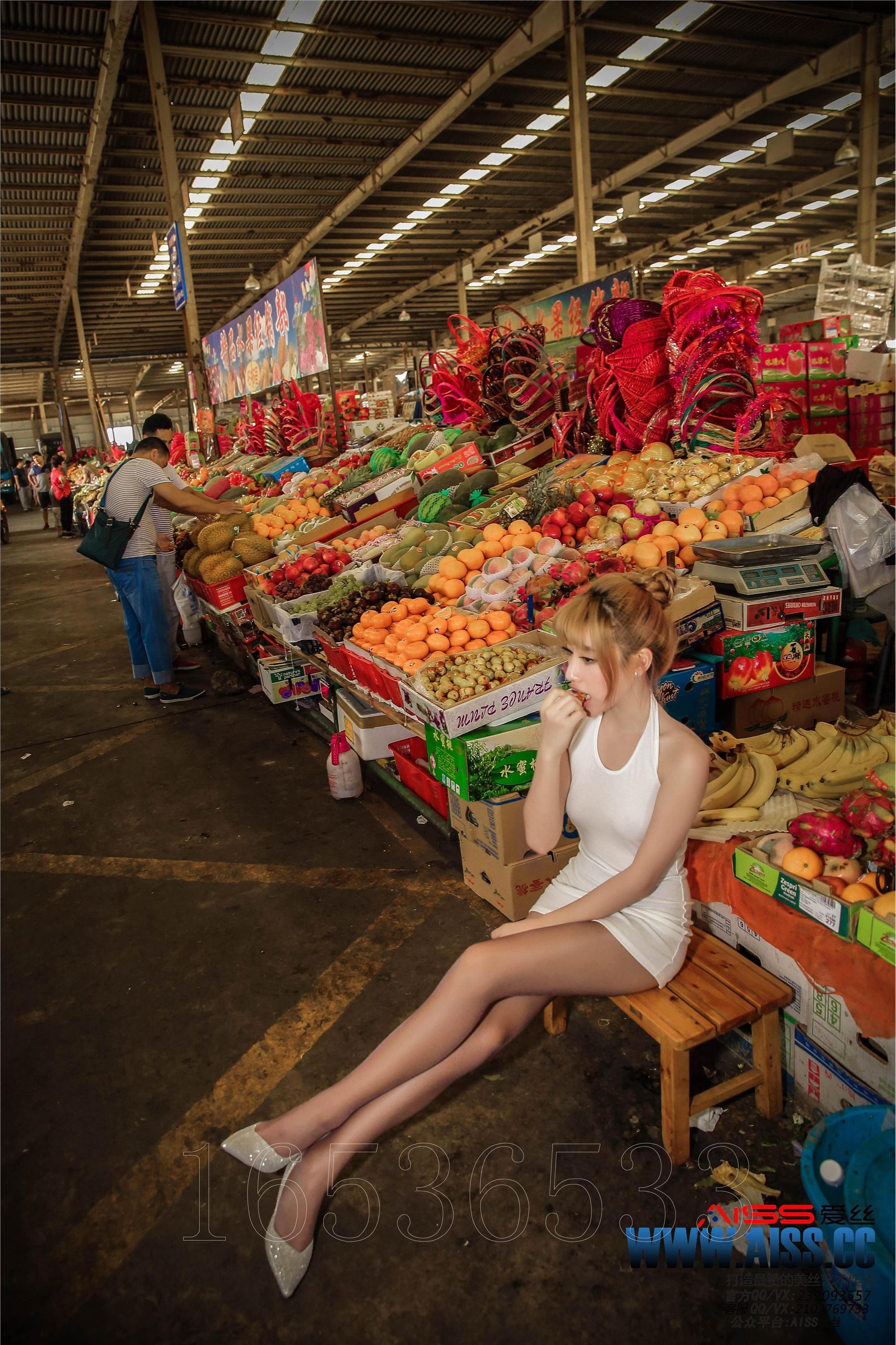 AISS爱丝 2016.04.08 钻石版 F6012《闹市 美丝》