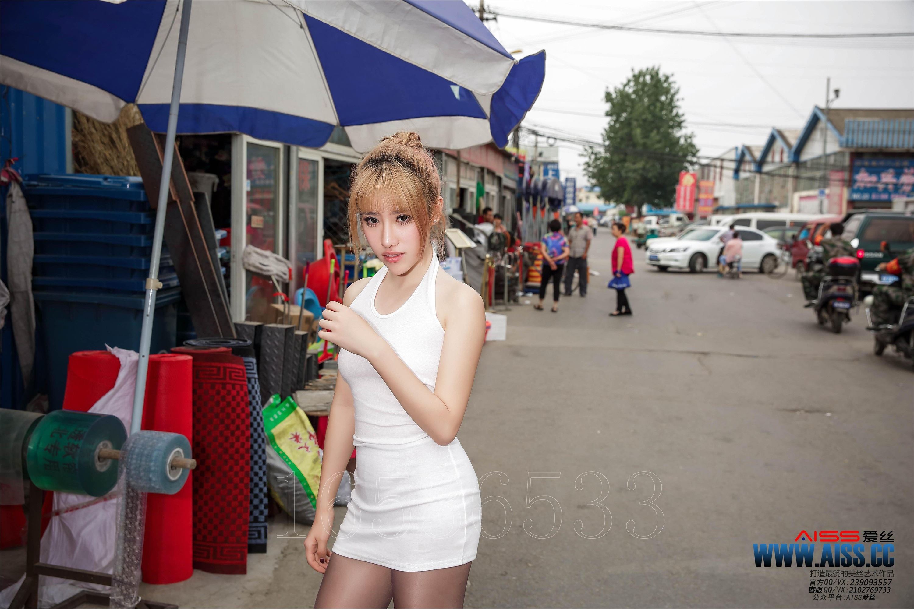 AISS爱丝 2016.04.08 钻石版 F6012《闹市 美丝》
