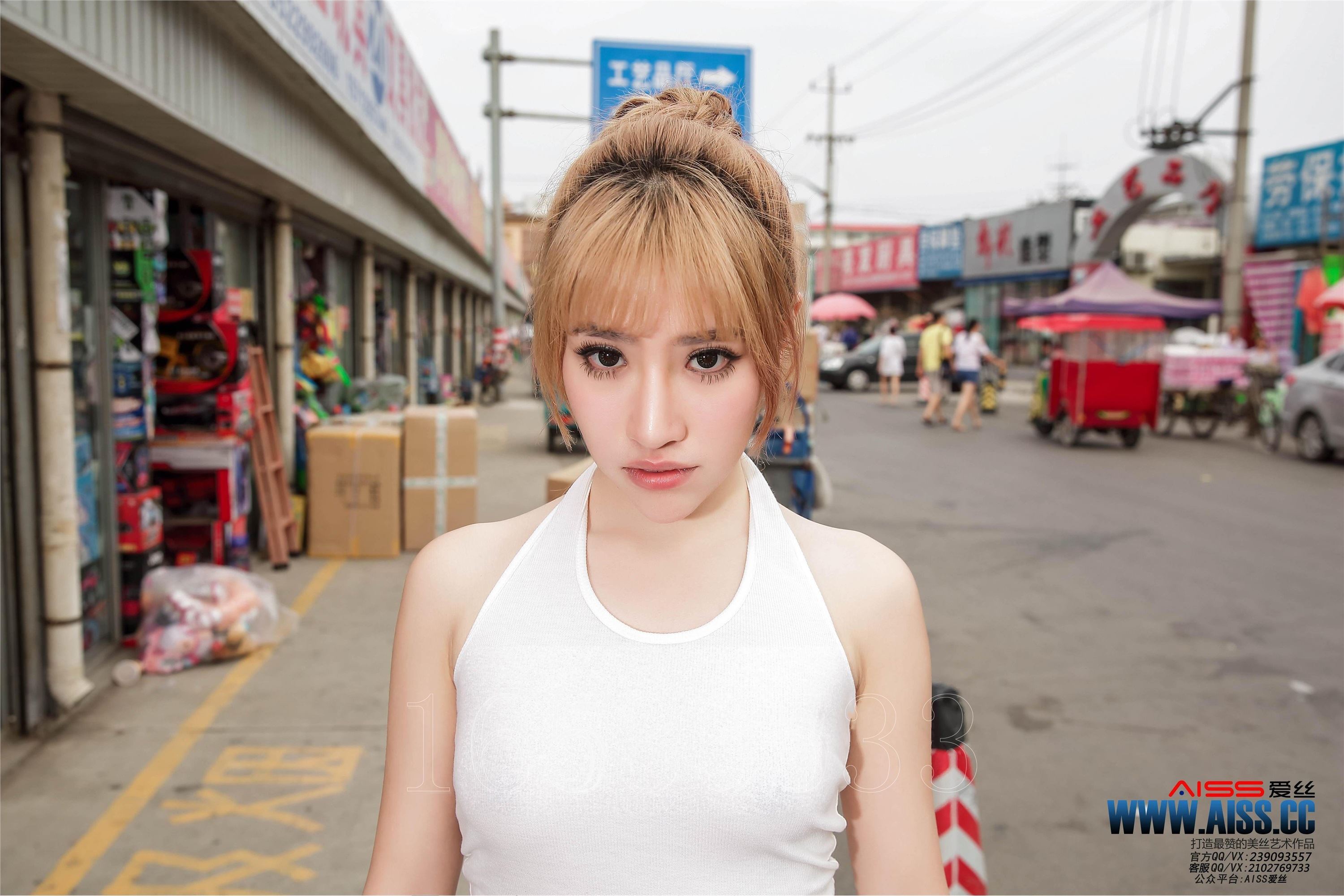 AISS爱丝 2016.04.08 钻石版 F6012《闹市 美丝》