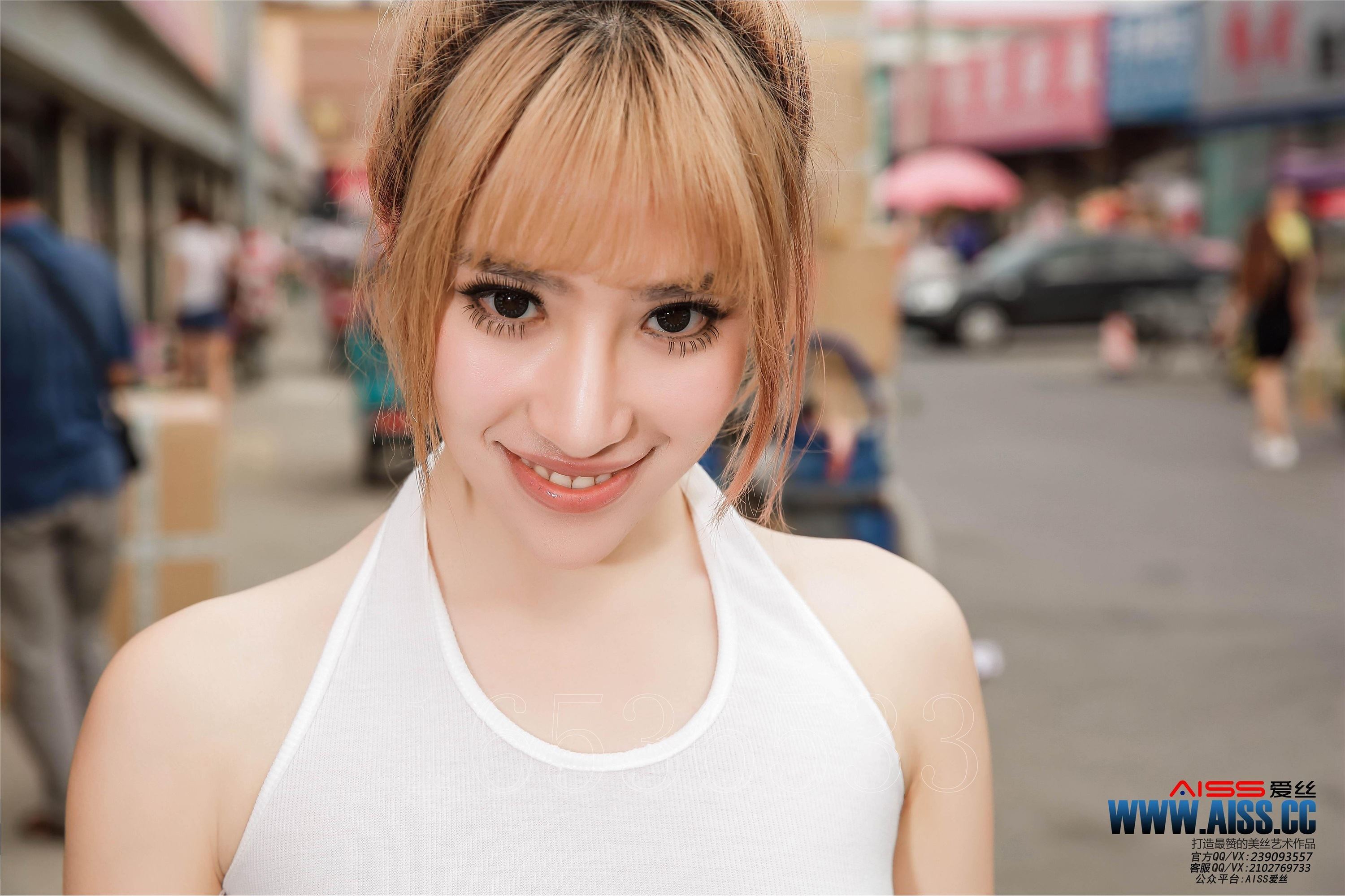 AISS爱丝 2016.04.08 钻石版 F6012《闹市 美丝》