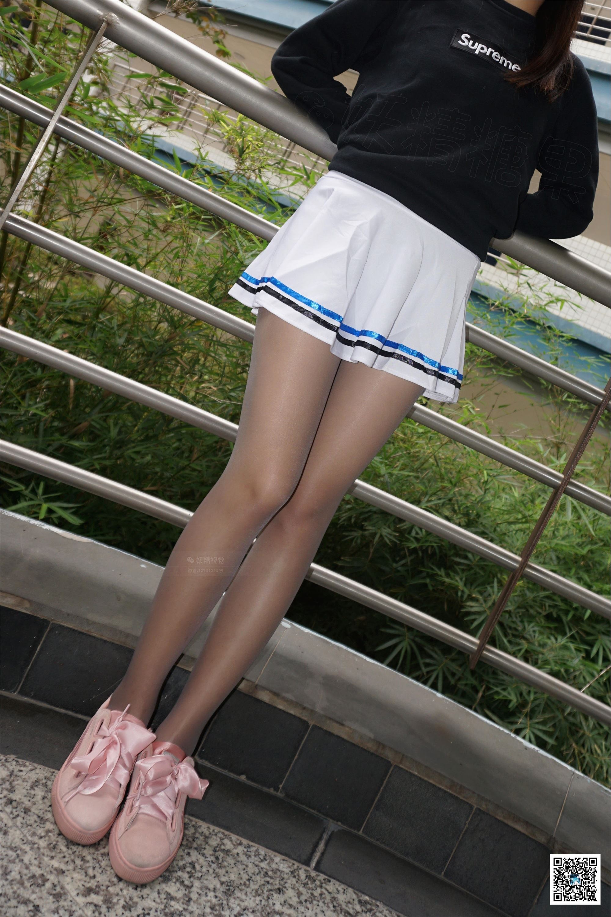 妖精视觉  苏苏 超薄“玲珑连裤”丝袜