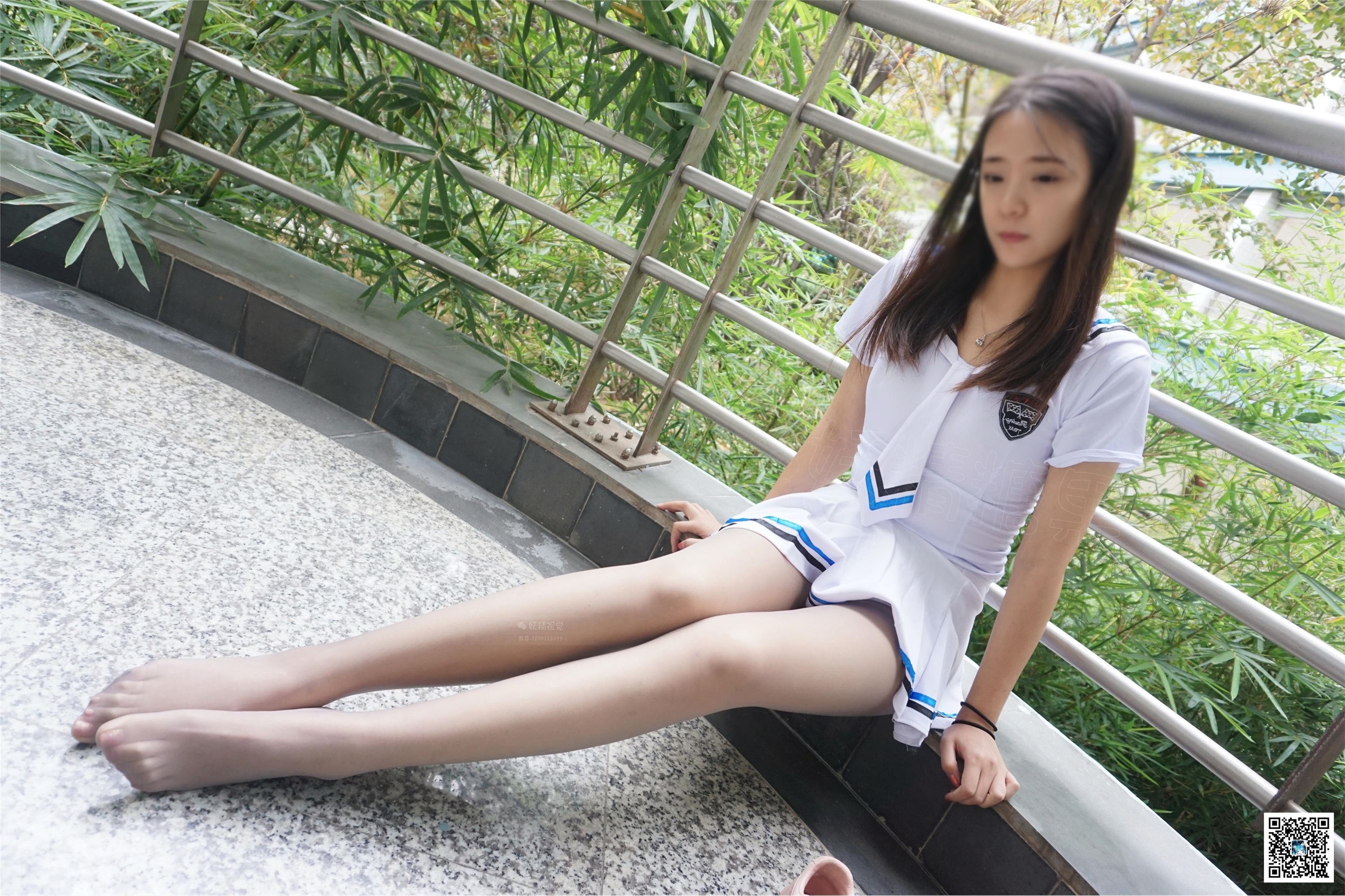 妖精视觉  苏苏 超薄“玲珑连裤”丝袜