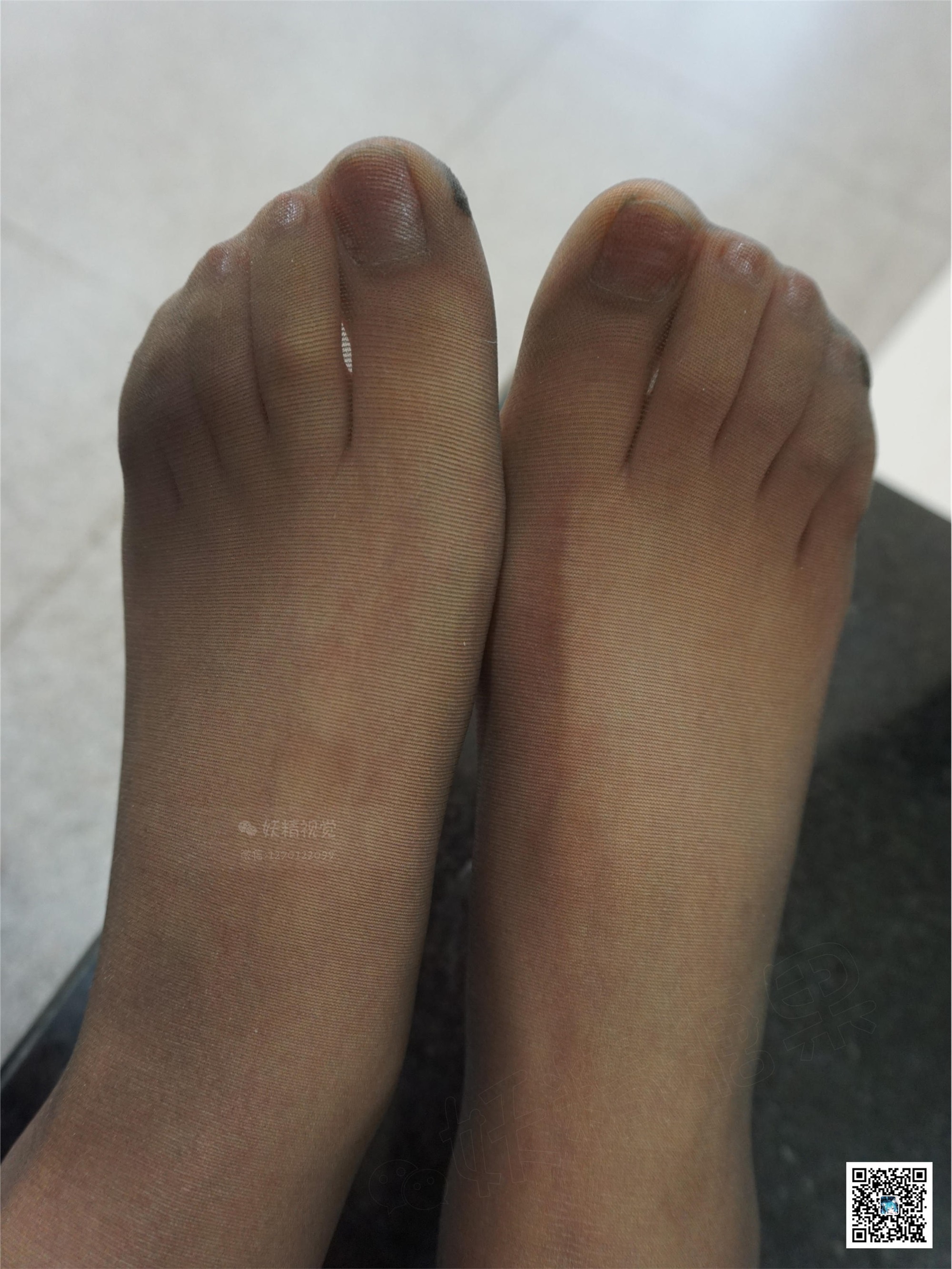 妖精视觉  苏苏 长靴&高跟，双色丝袜