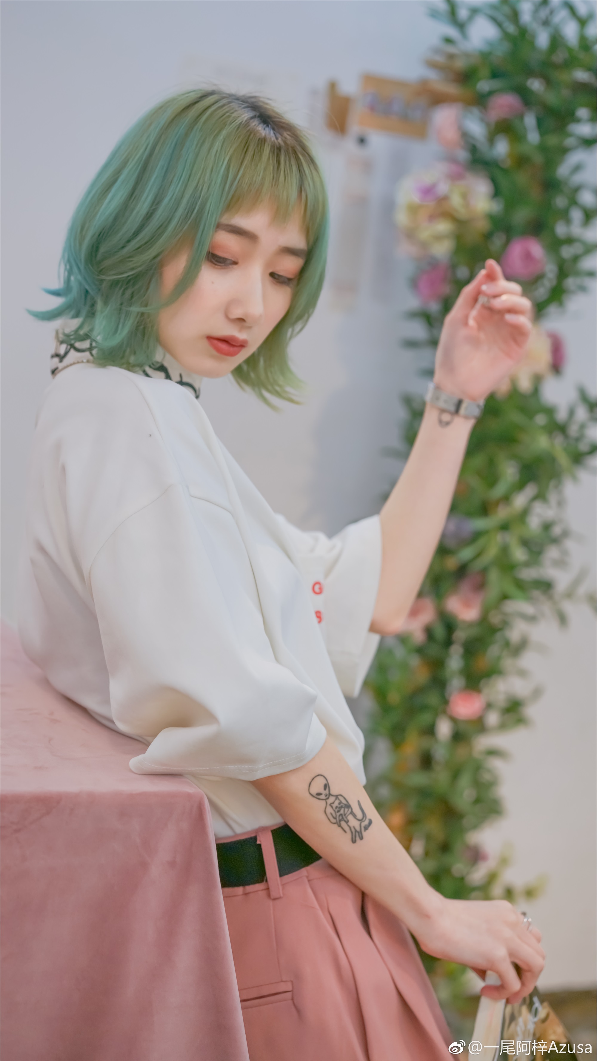 一尾阿梓Azusa 微博杂图1