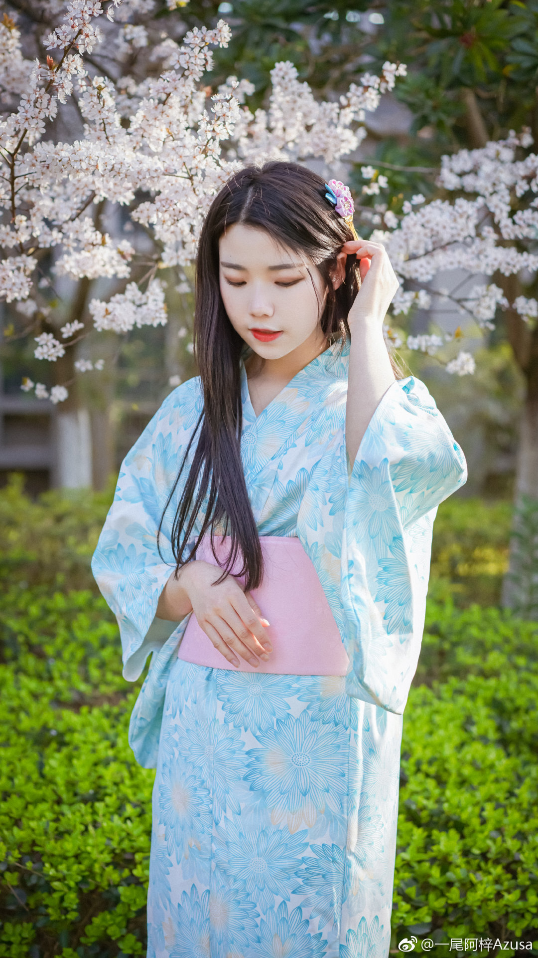 一尾阿梓Azusa 微博杂图1