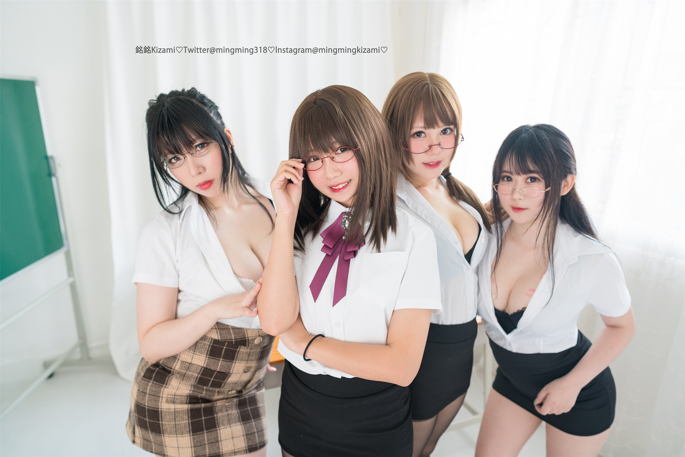 铭铭Kizami 自撮りVol.02 OL 闺蜜