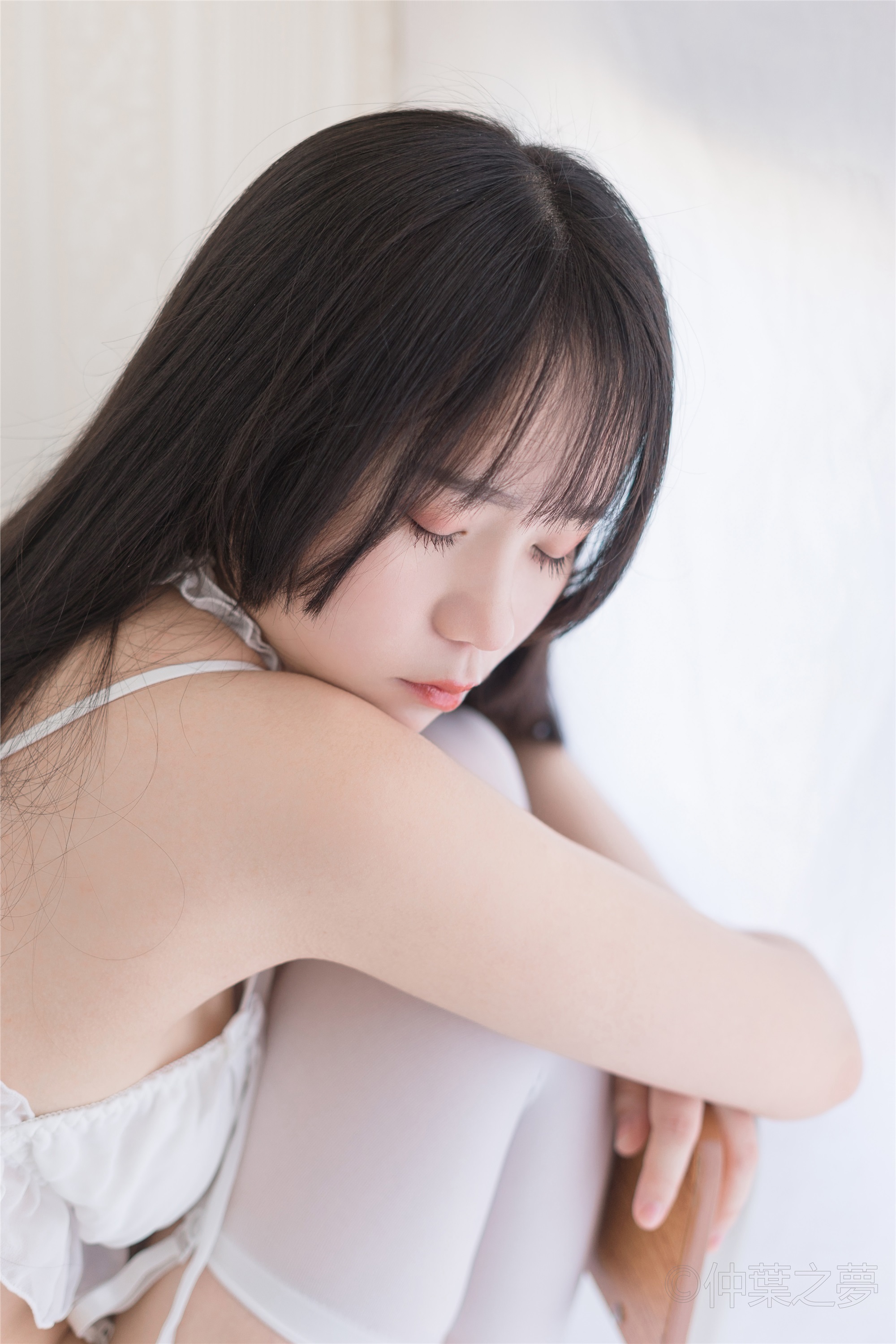 轻兰映画写真 Grand.009 白丝春潮