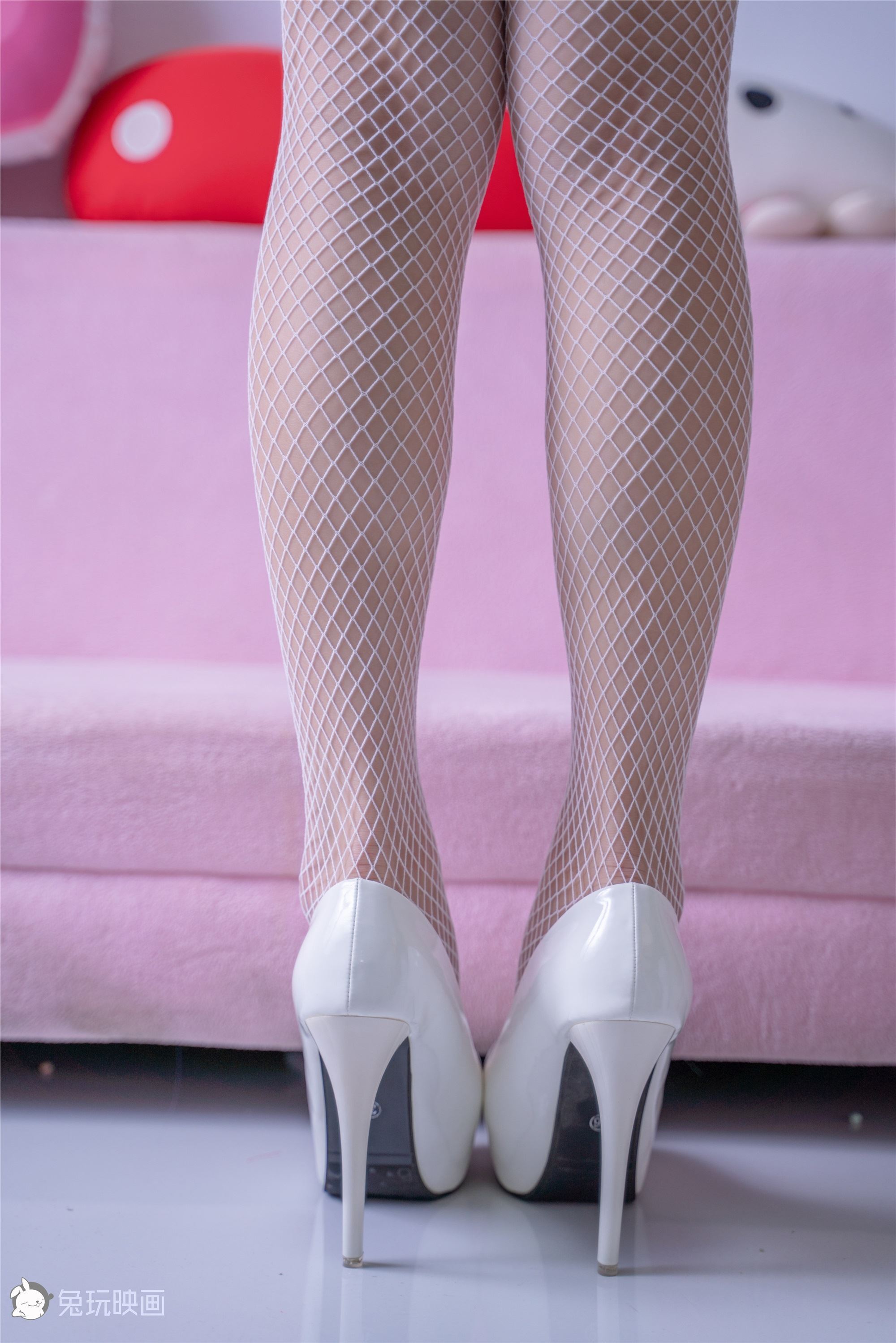 兔玩映画系列 Vol.077 粉色毛衣和白丝