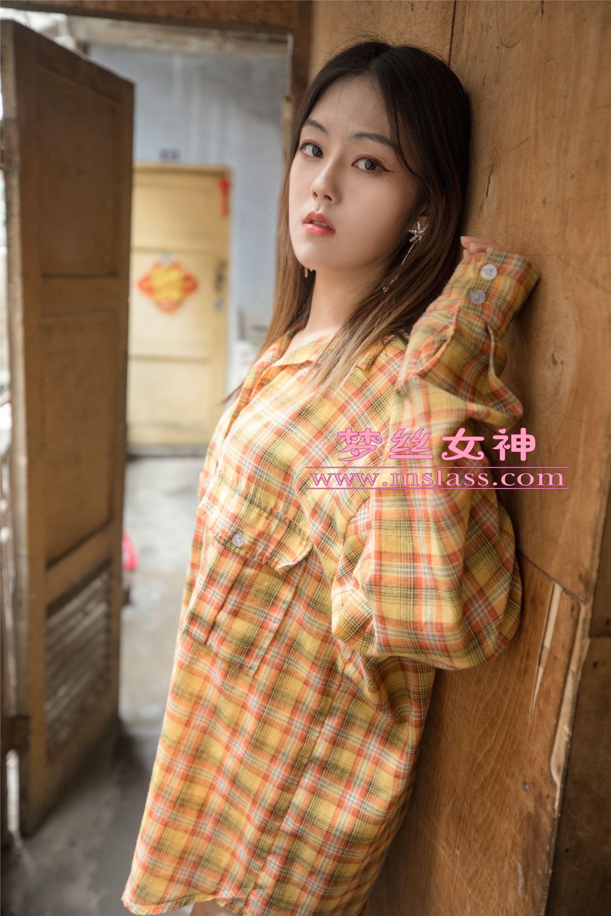 MSLASS梦丝女神 - 梦素 复古楼的性感美