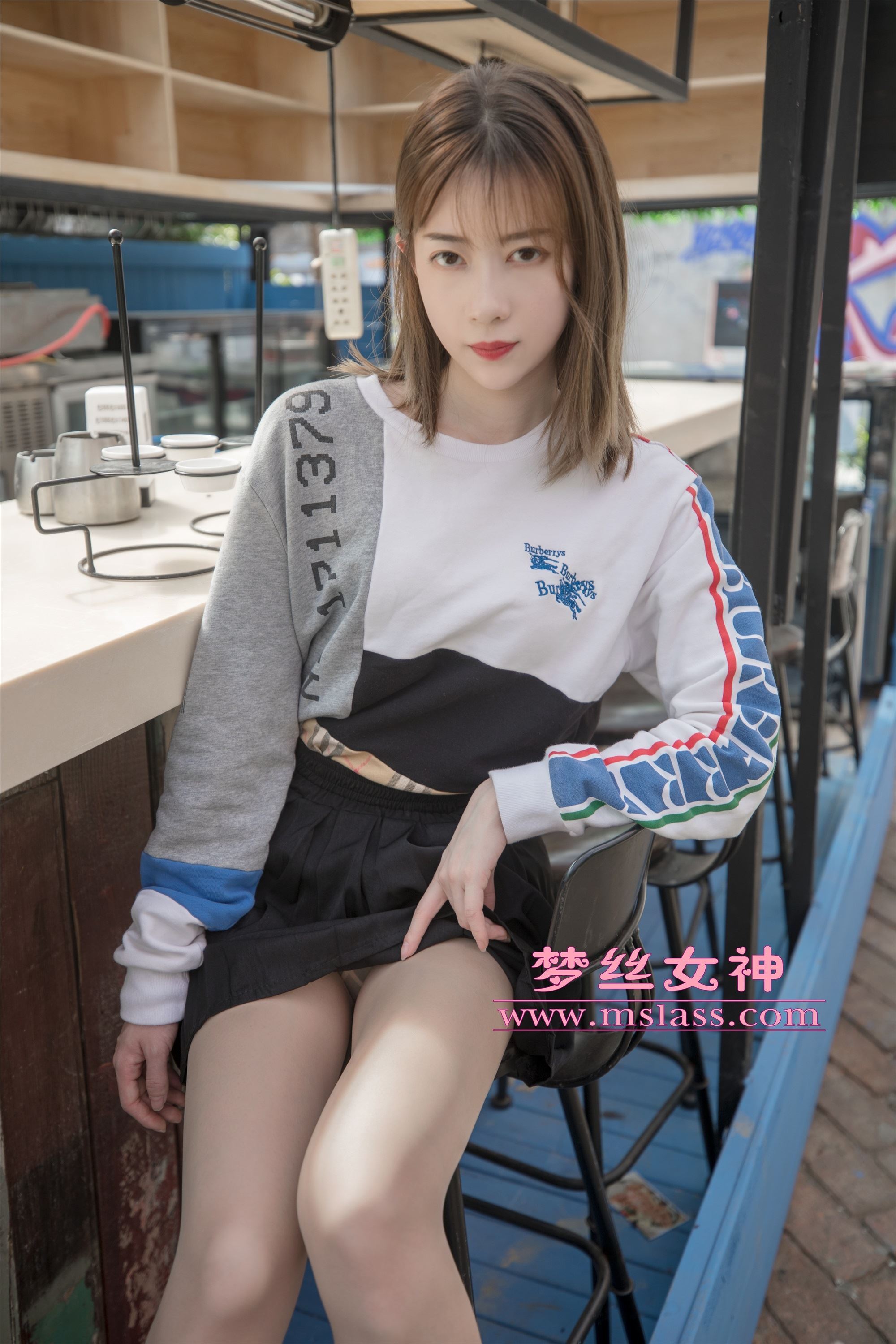 MSLASS梦丝女神 - 苏沐 笔直细腿