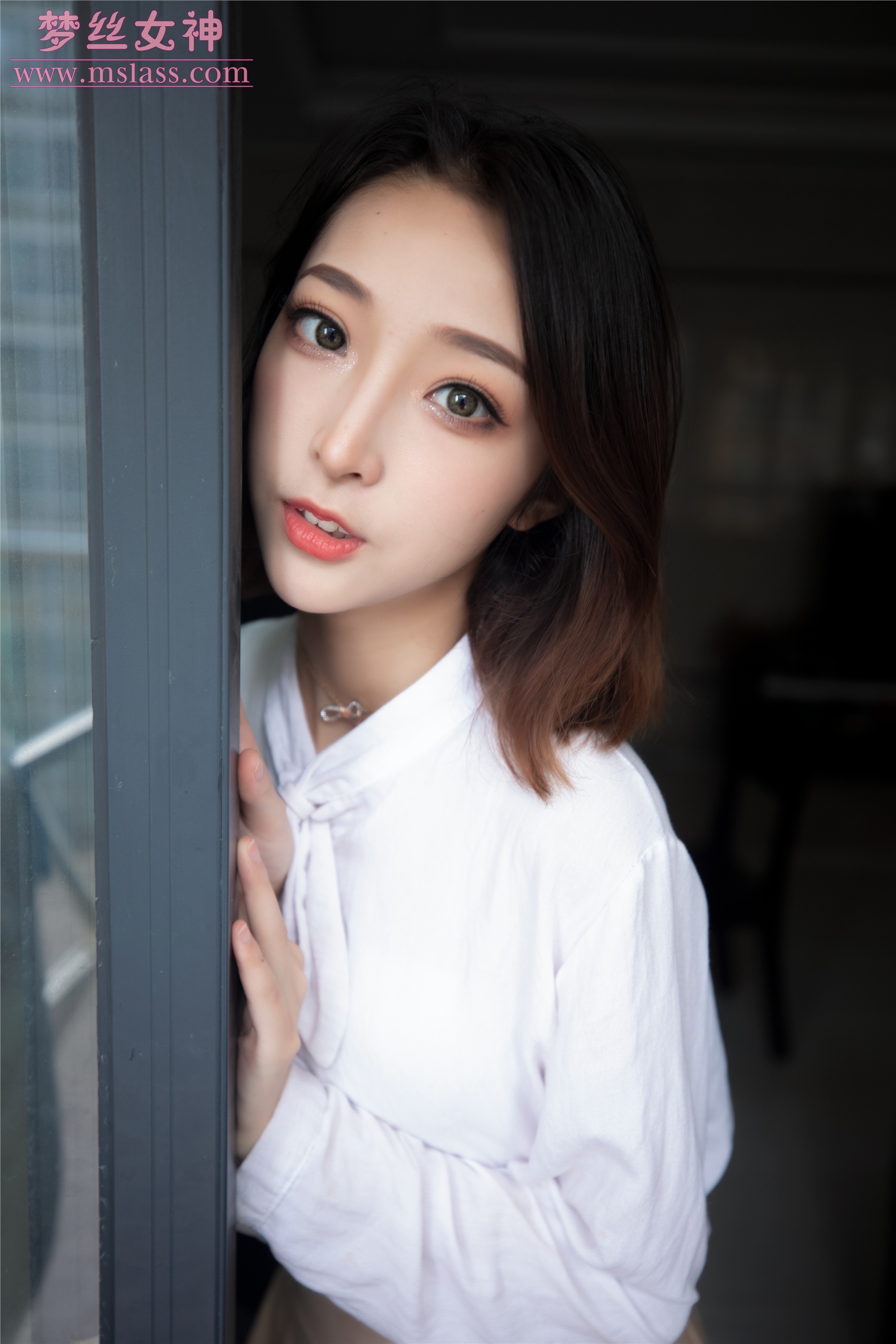 MSLASS梦丝女神 - 乔儿 美女主播（肉色）