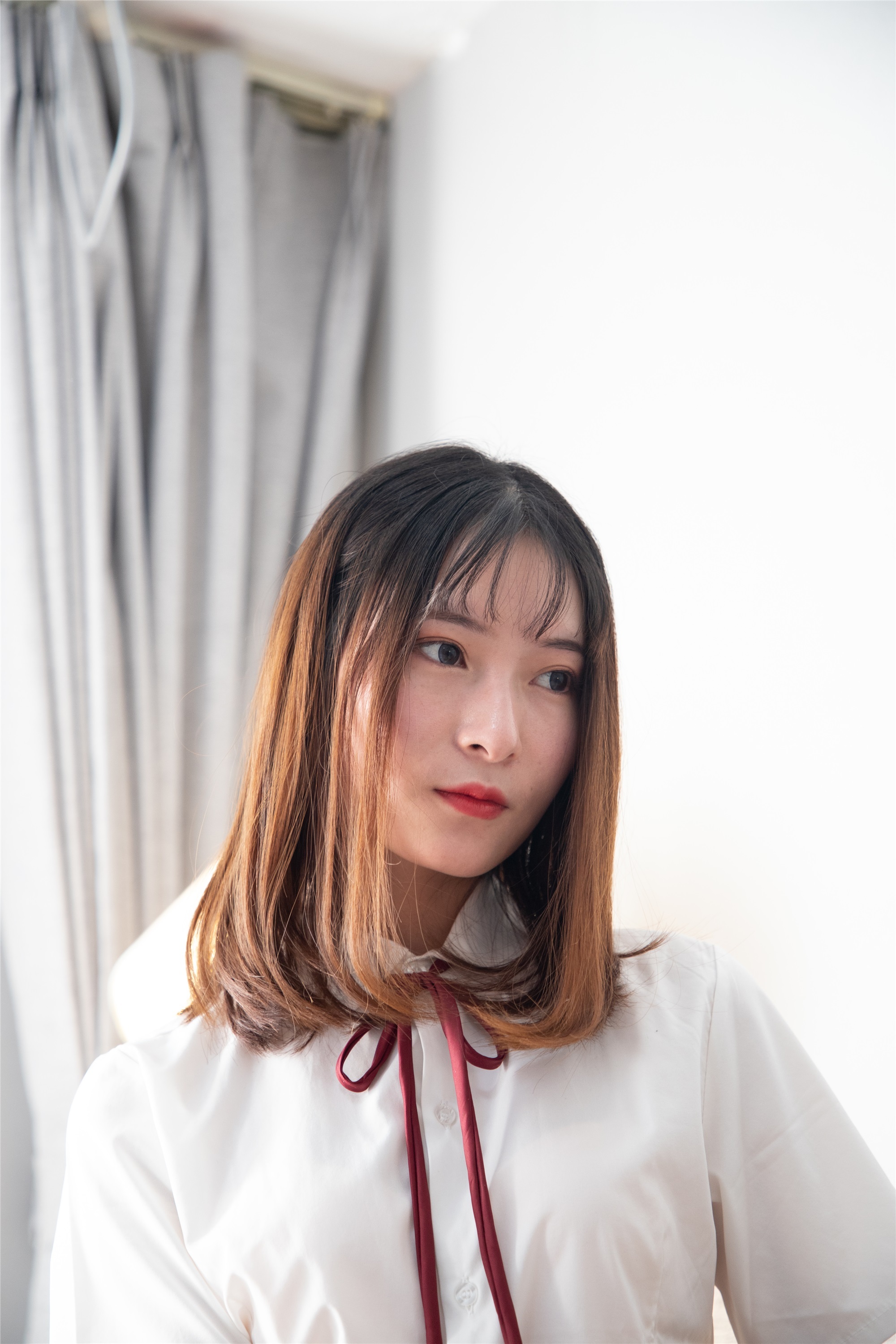 物恋传媒 猫耳 - JK制服与船袜帆布鞋No.088