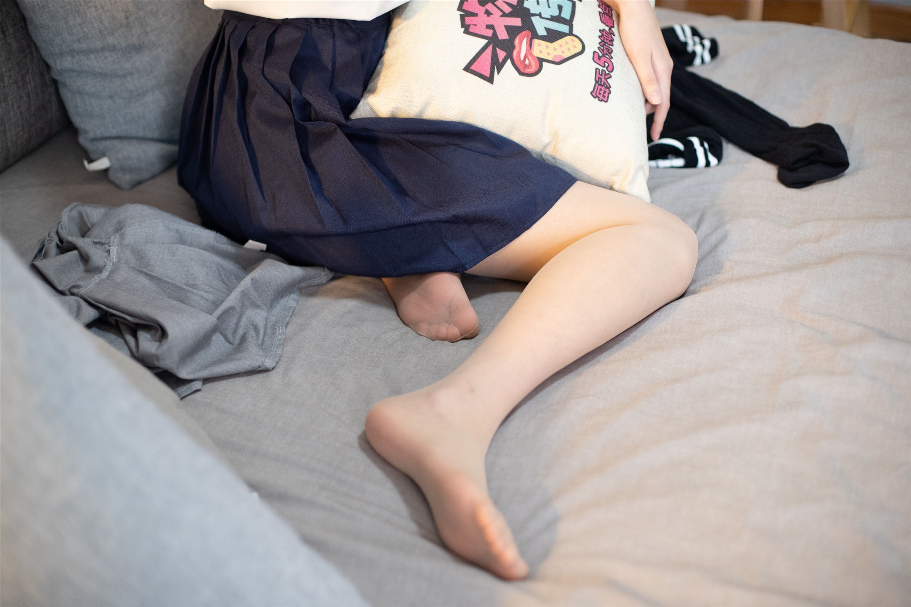 物恋传媒 No.092 猫耳-女高制服三部曲之三